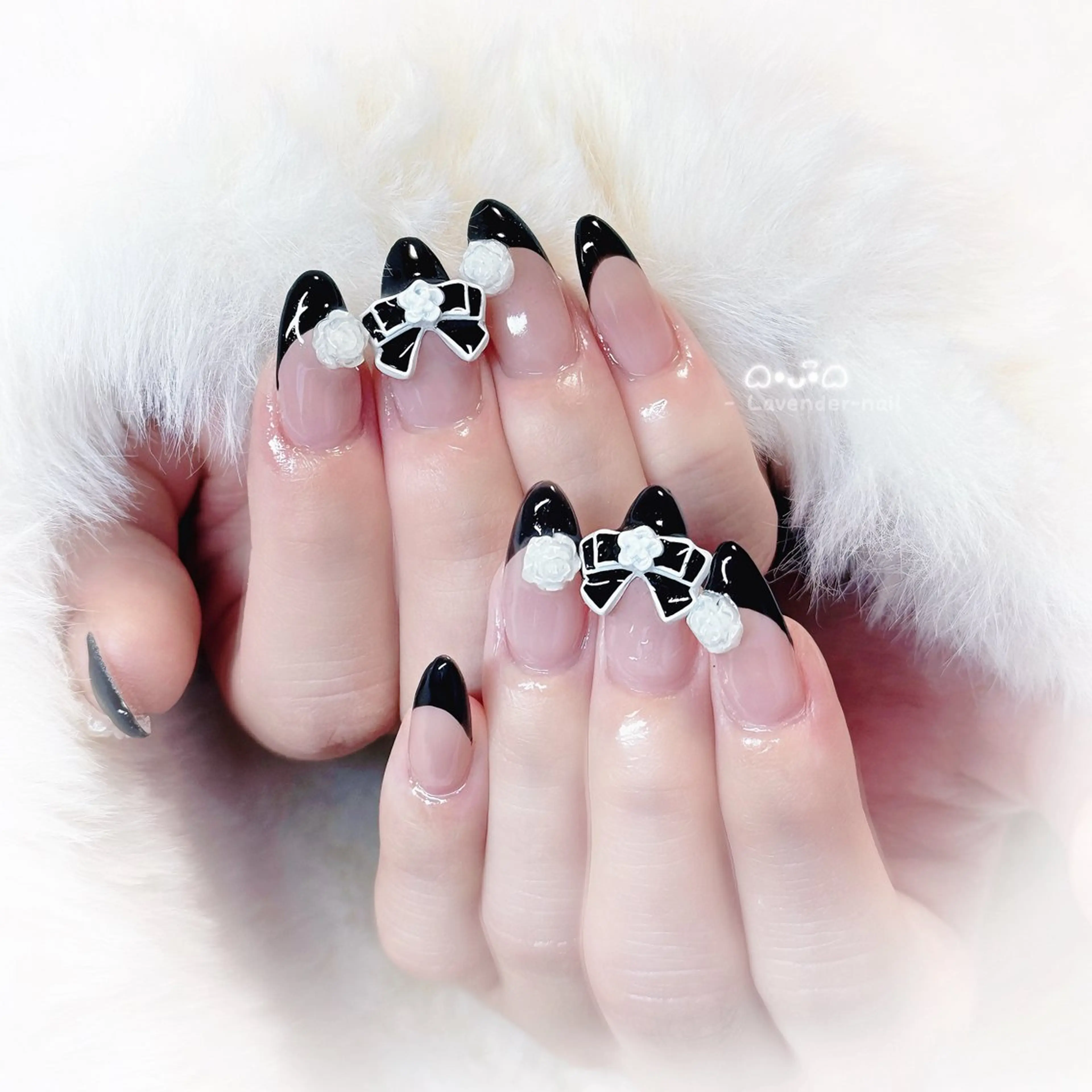 ネイル ハンドネイル Lavender nail·北18条のネイルデザイン