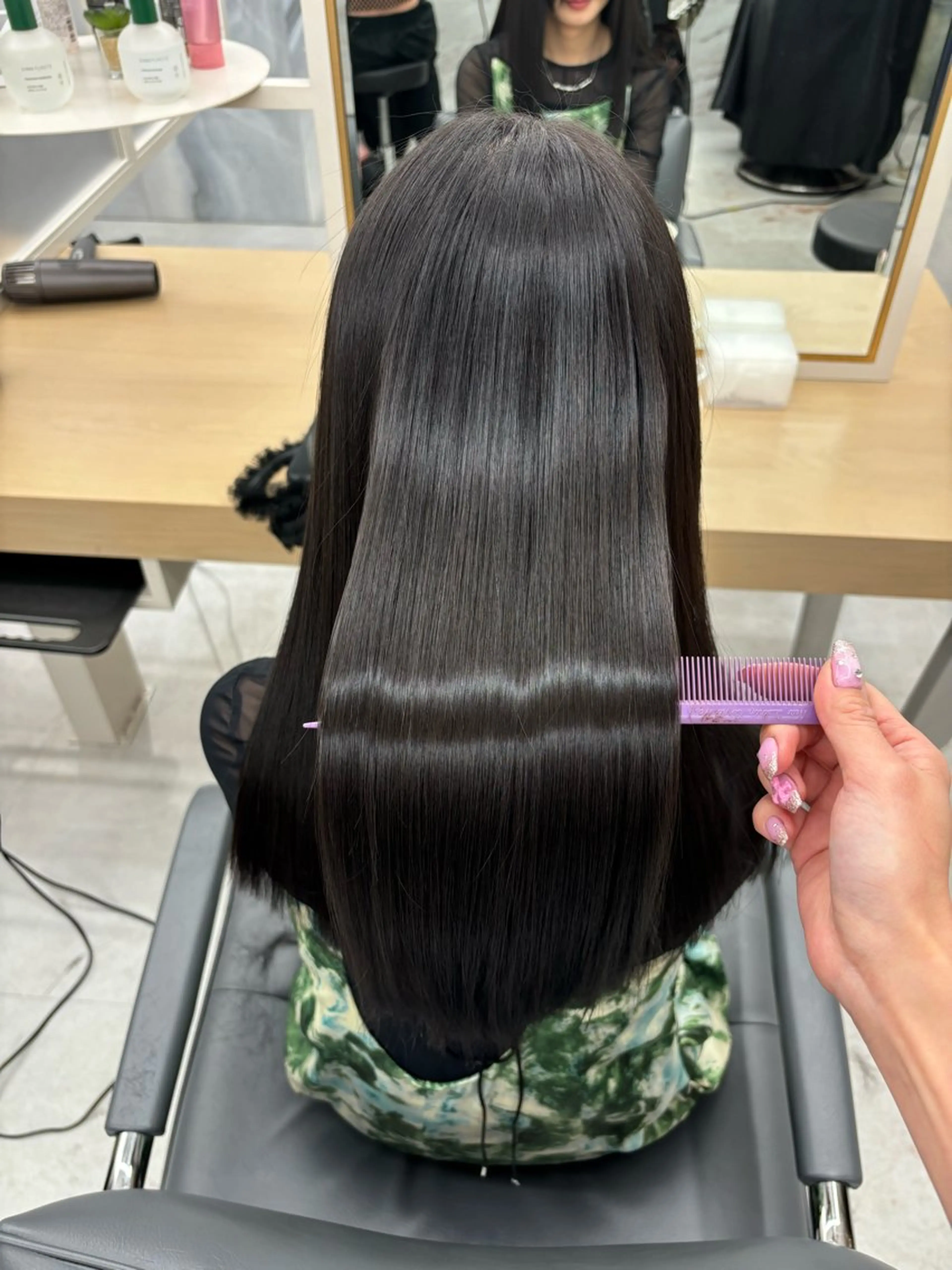 ミディアム 韓国風/髪質改善/ Kiyoraのヘアスタイル