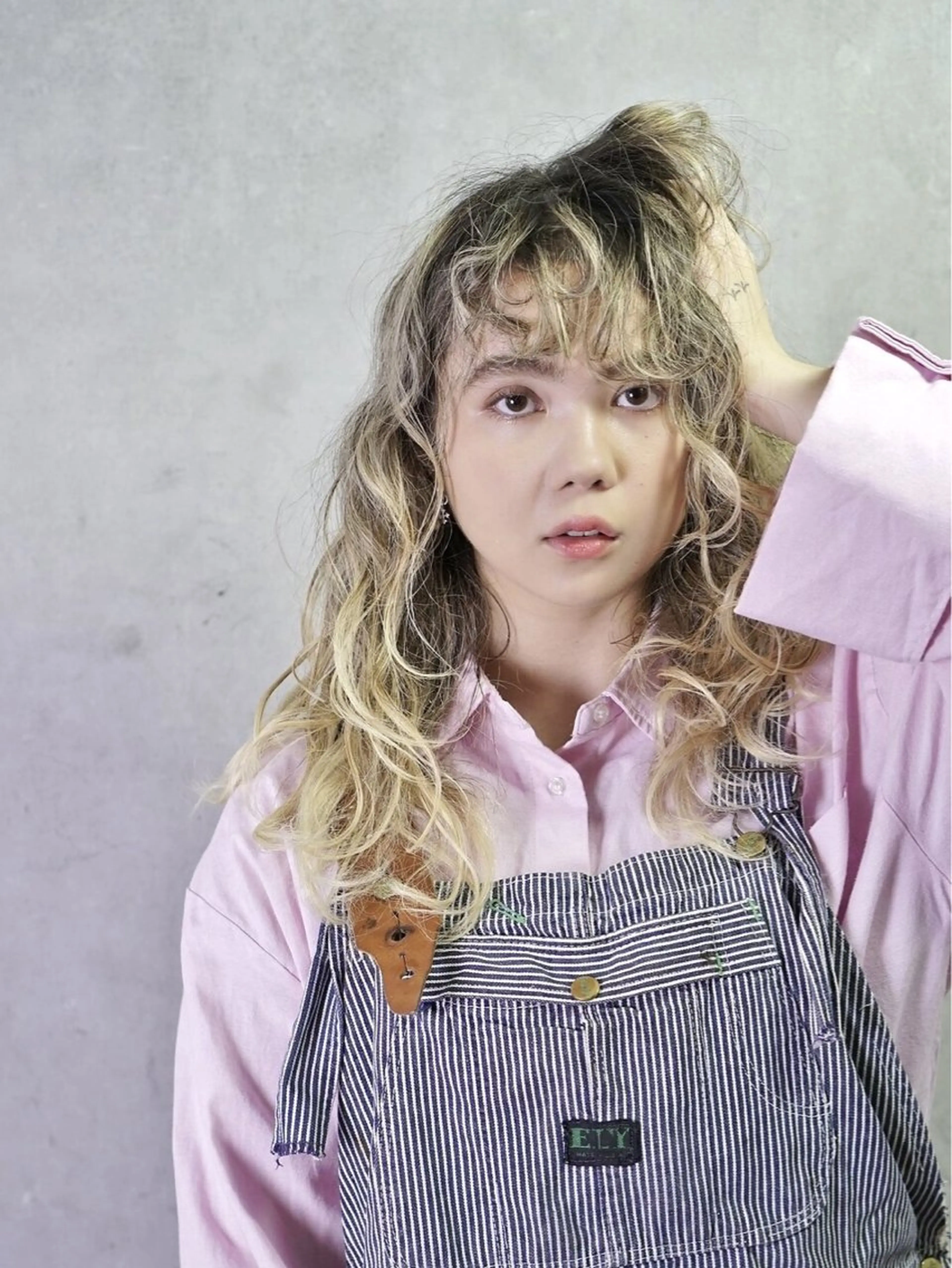 セミロング カット ヘアカラー トリートメント 髪質改善/ヘアケア coiiはしもとはなのヘアスタイル