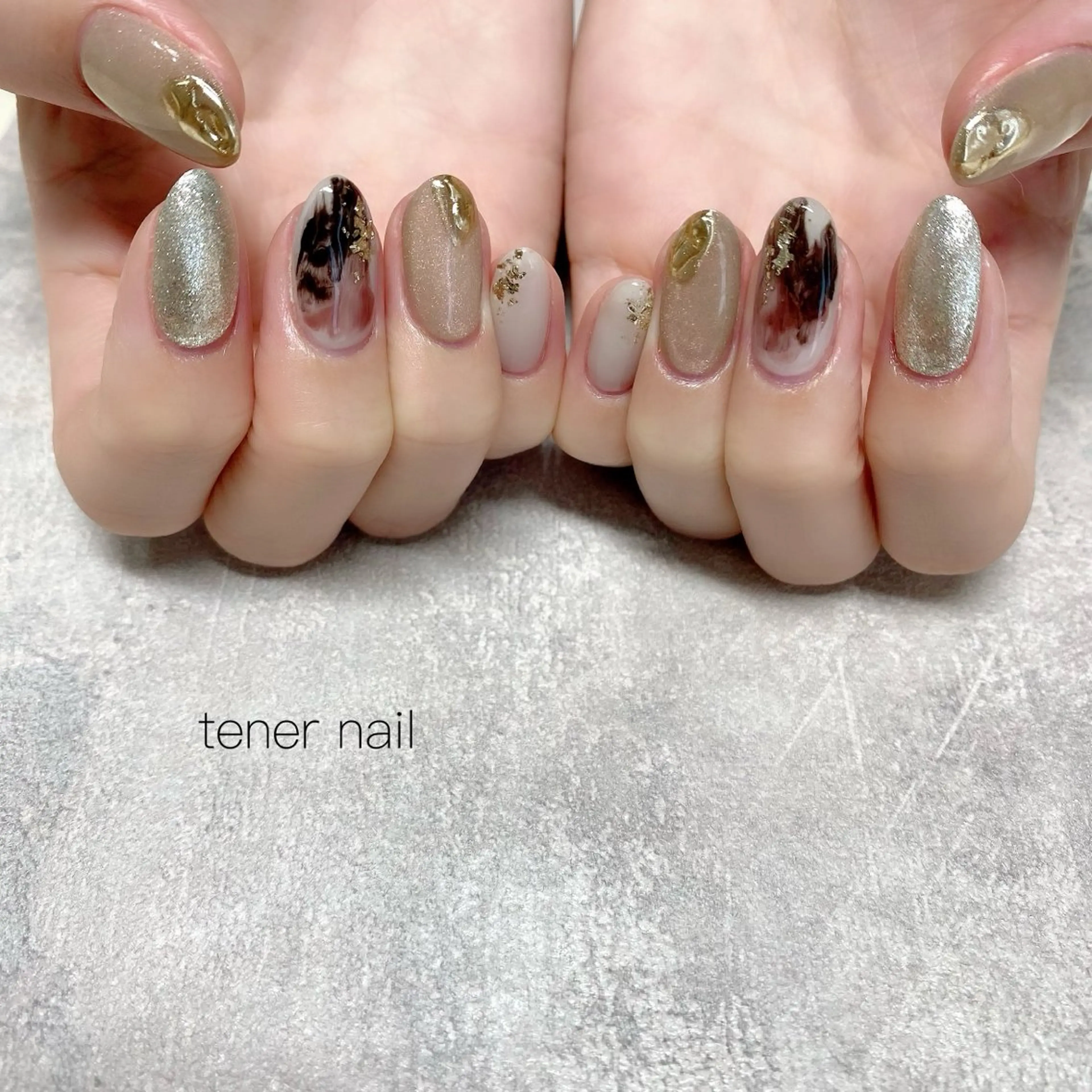 ネイル ニュアンスネイル テネルネイル tener nailのネイルデザイン