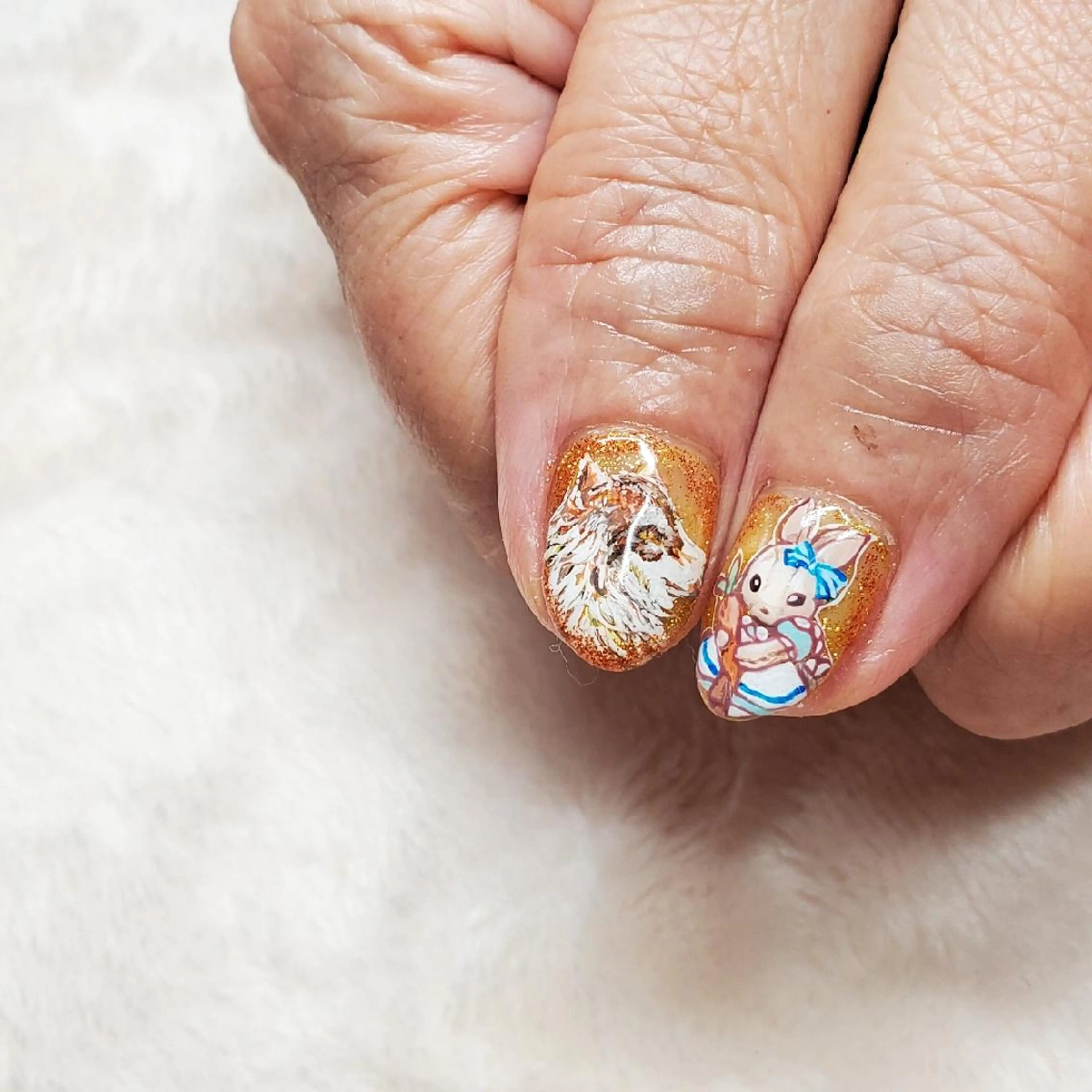 ネイル アートネイル ジェルネイル おで@ oderi_nailのネイルデザイン