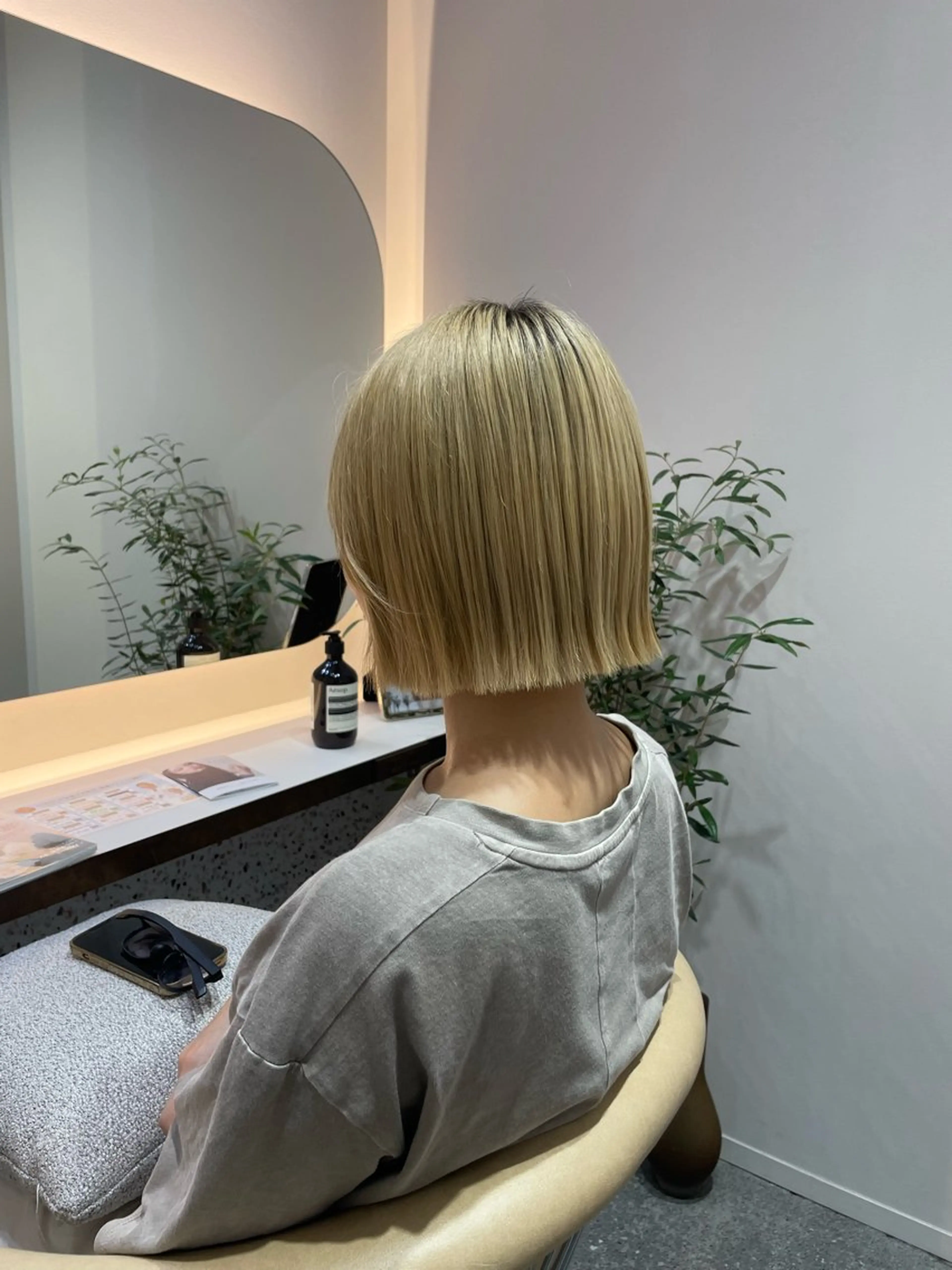 ミディアム カット トリートメント 🐥ボブ/レイヤー 髪質改善/halcaのヘアスタイル