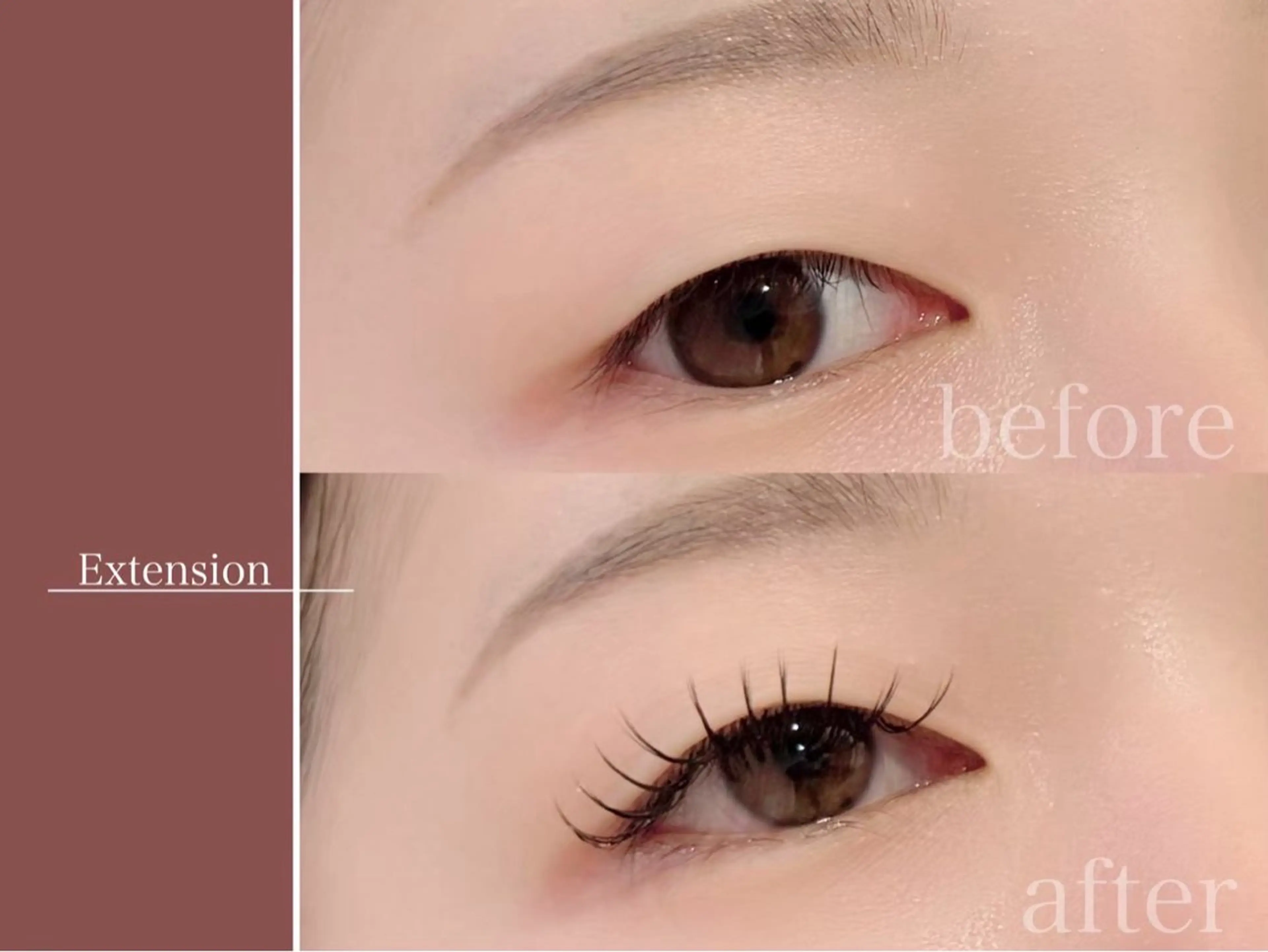 マツエク・マツパ 平野 愛花のマツエク・マツパデザイン