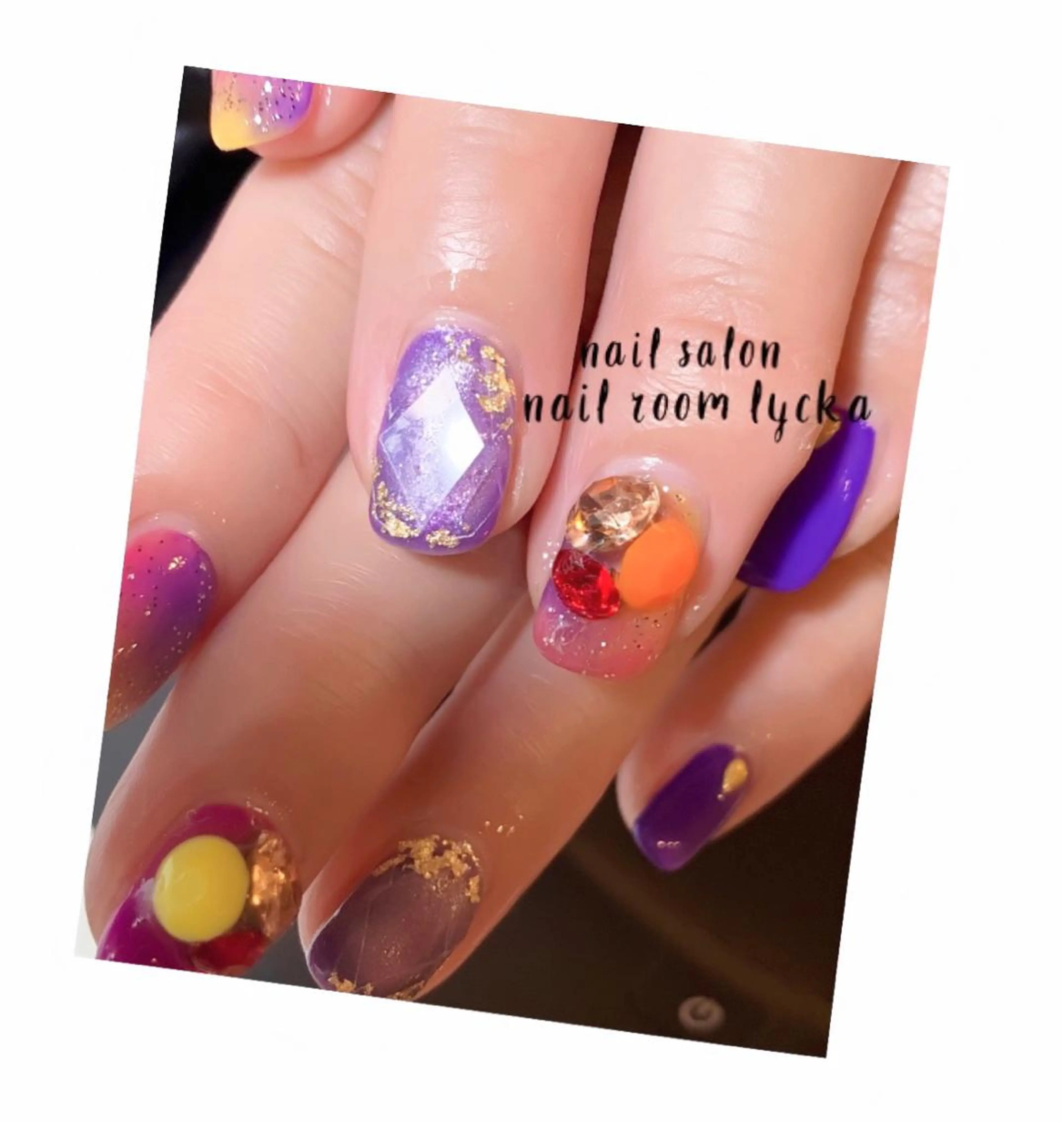 ネイル ﾈｲﾙﾙｰﾑﾘｯｶ 𝐦𝐚𝐲𝐮のネイルデザイン