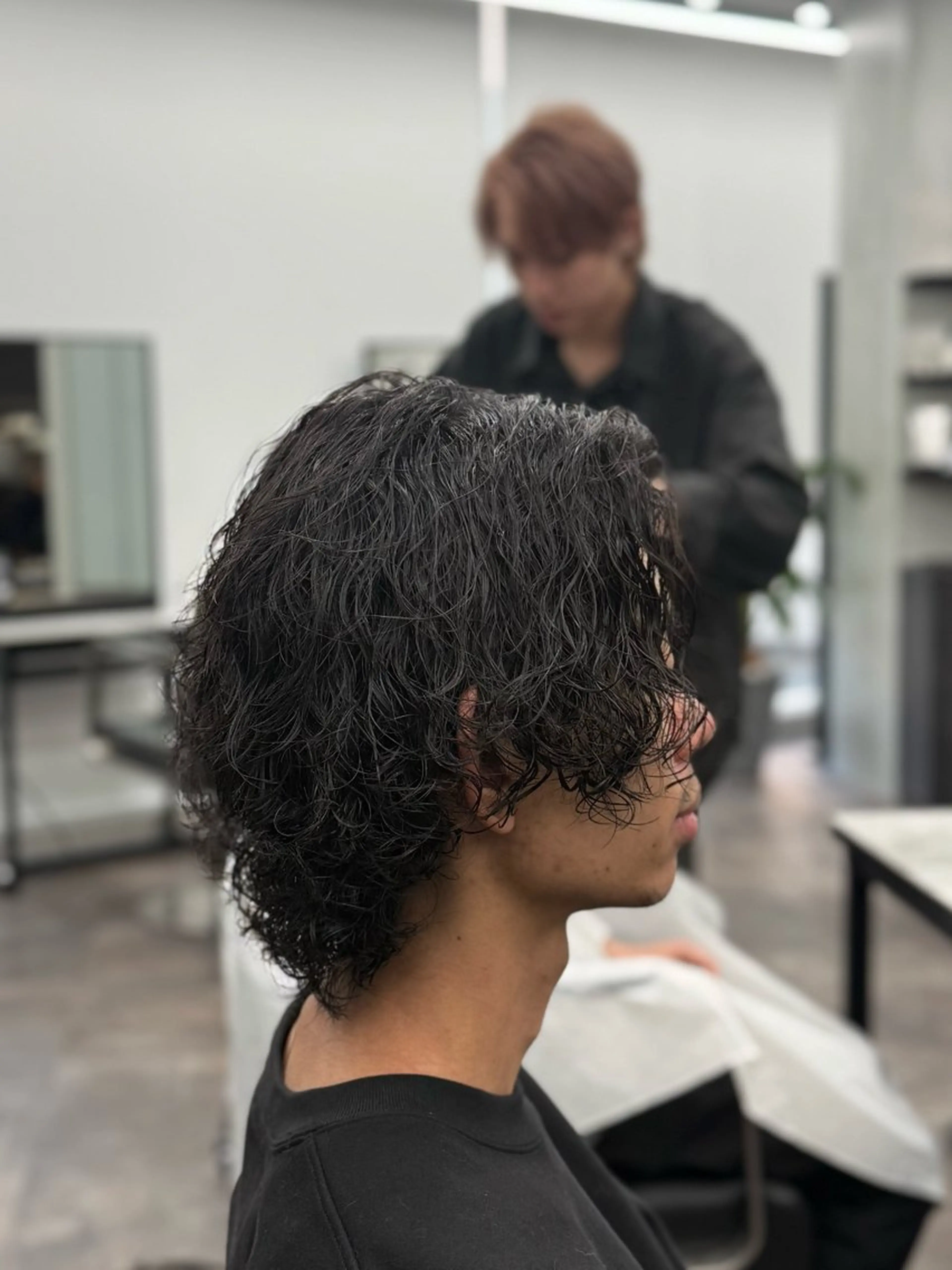 ミディアム パーマ メンズ 🌴メンズ特化🌴 坂本七星のヘアスタイル