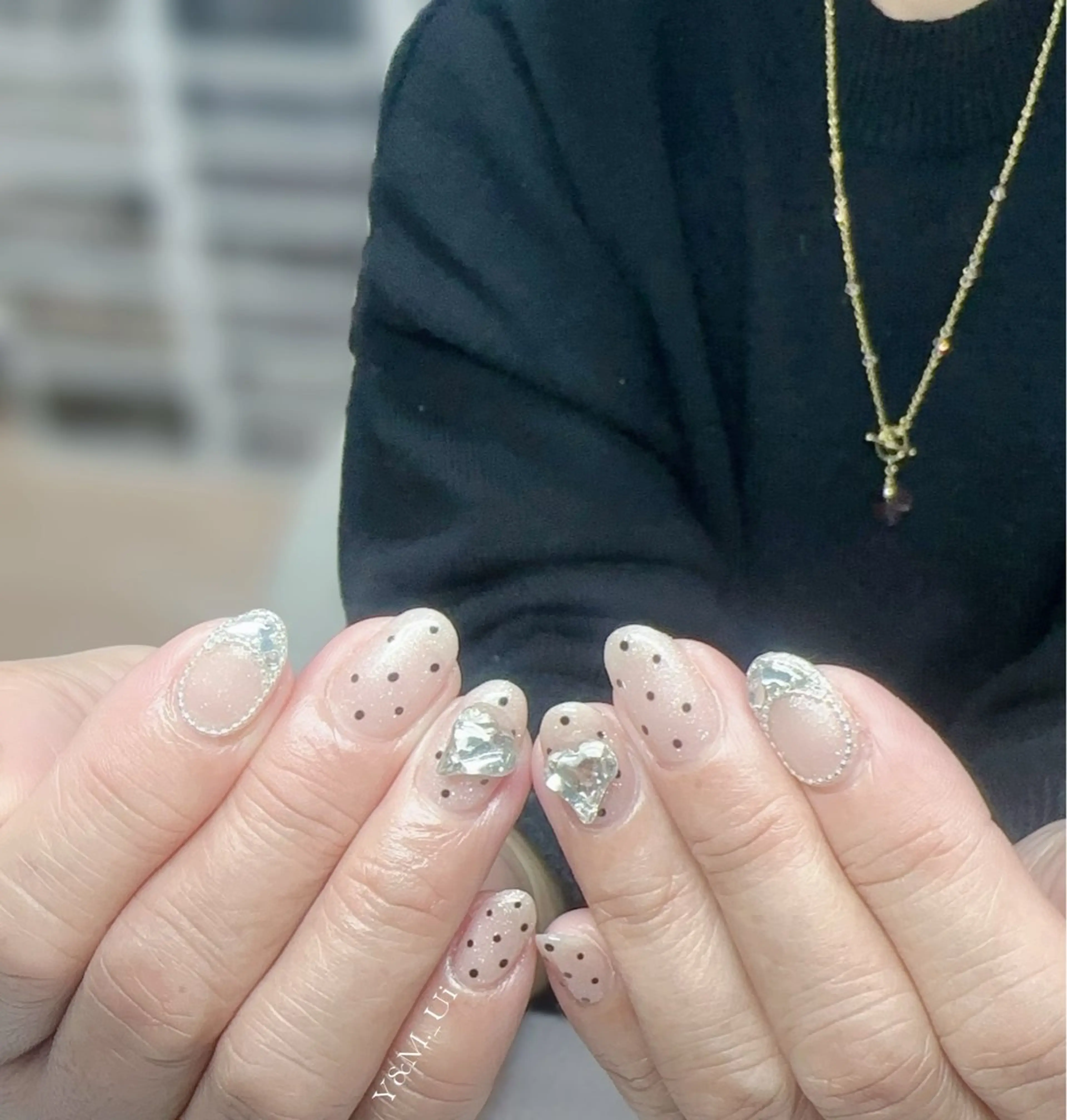 ネイル ハンドネイル ハンドケア Ui_Amor (パラジェル)のネイルデザイン