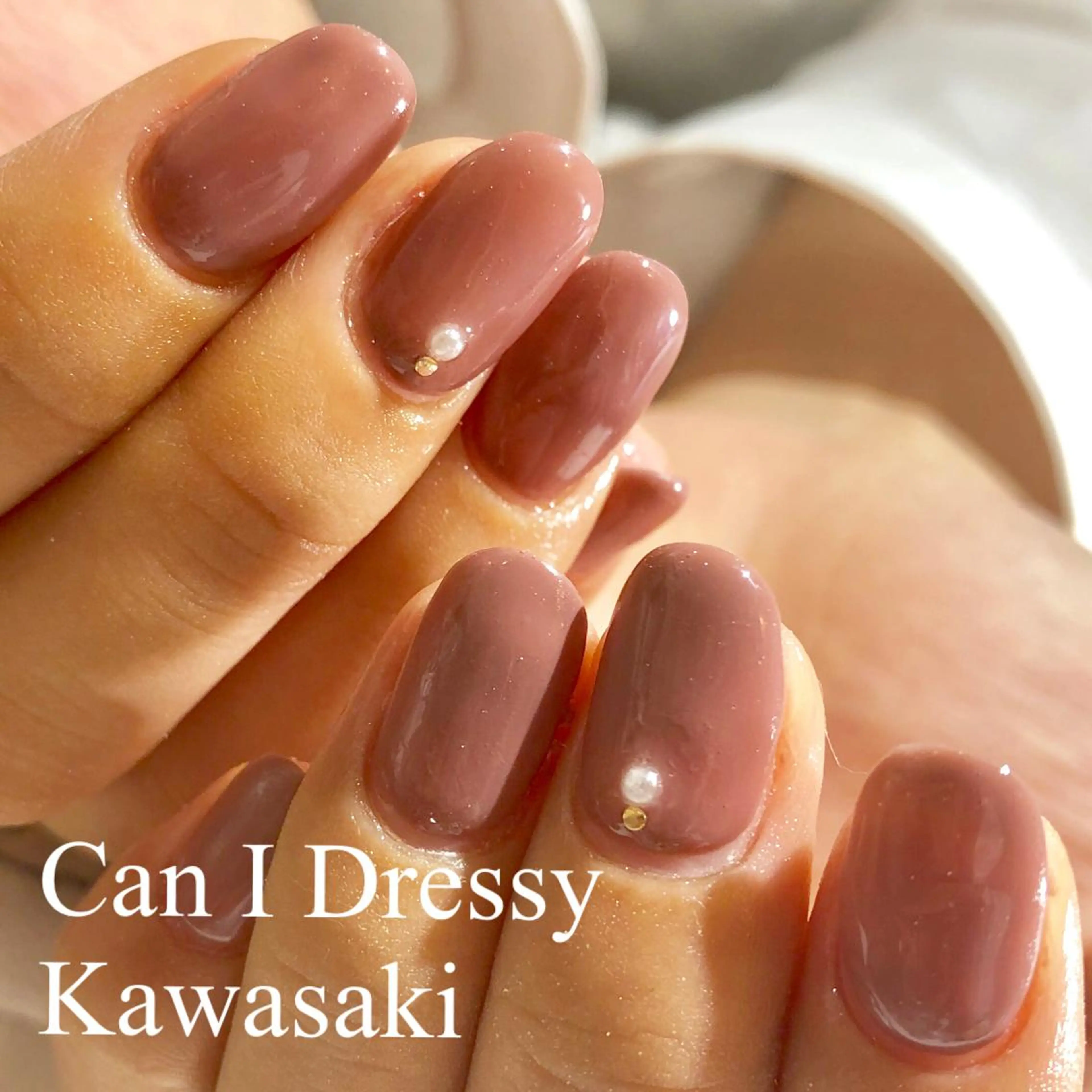 ネイル ワンカラーネイル ハンドネイル Can I 川崎店 三島 久美子のネイルデザイン