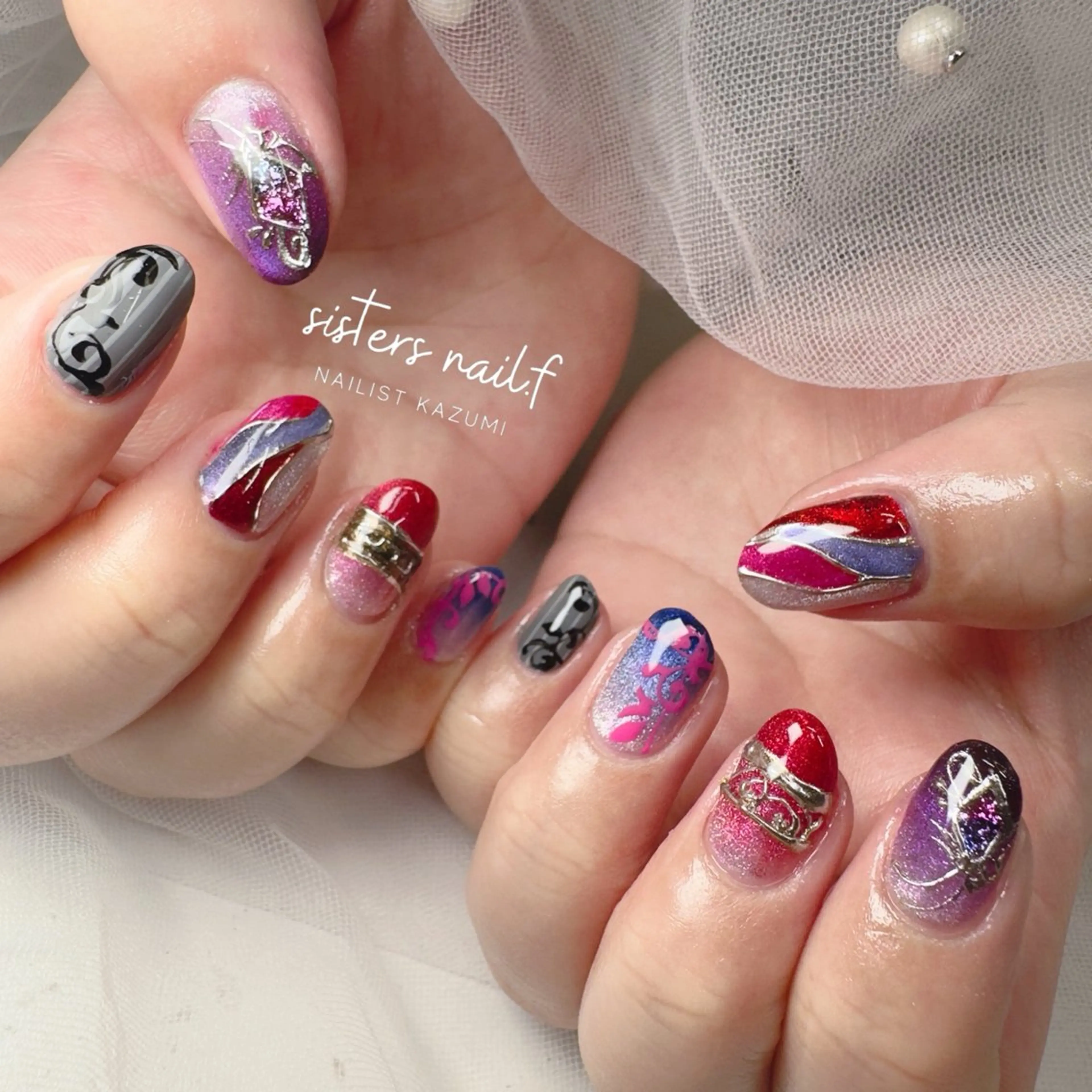 ネイル sisters nail.fのネイルデザイン