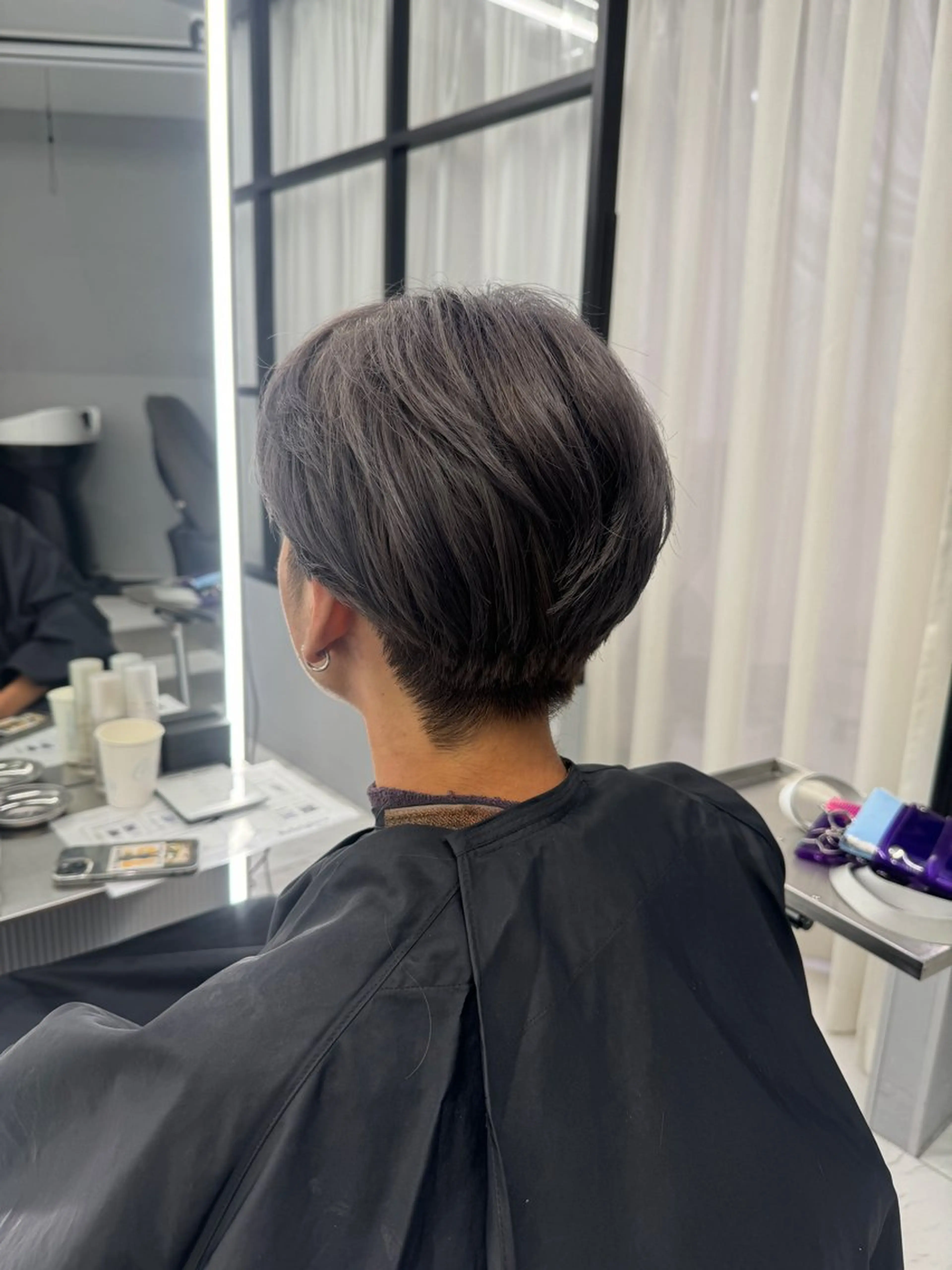 カラー メンズ カットモデル 🎀🩵RISAのヘアスタイル