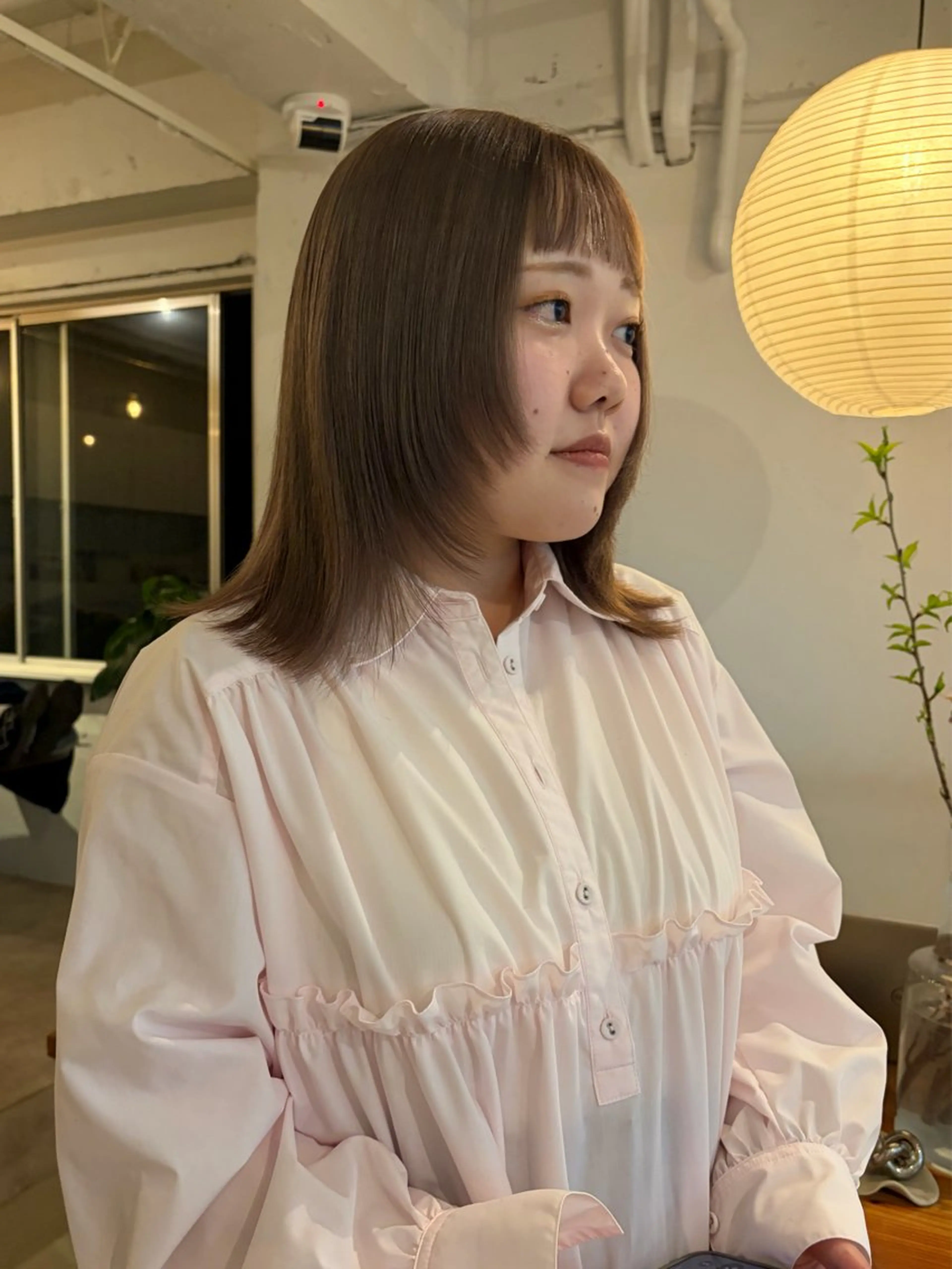 ミディアム ヘアカラー トリートメント 横浜美容室LINE /古賀紅音🍃のヘアスタイル