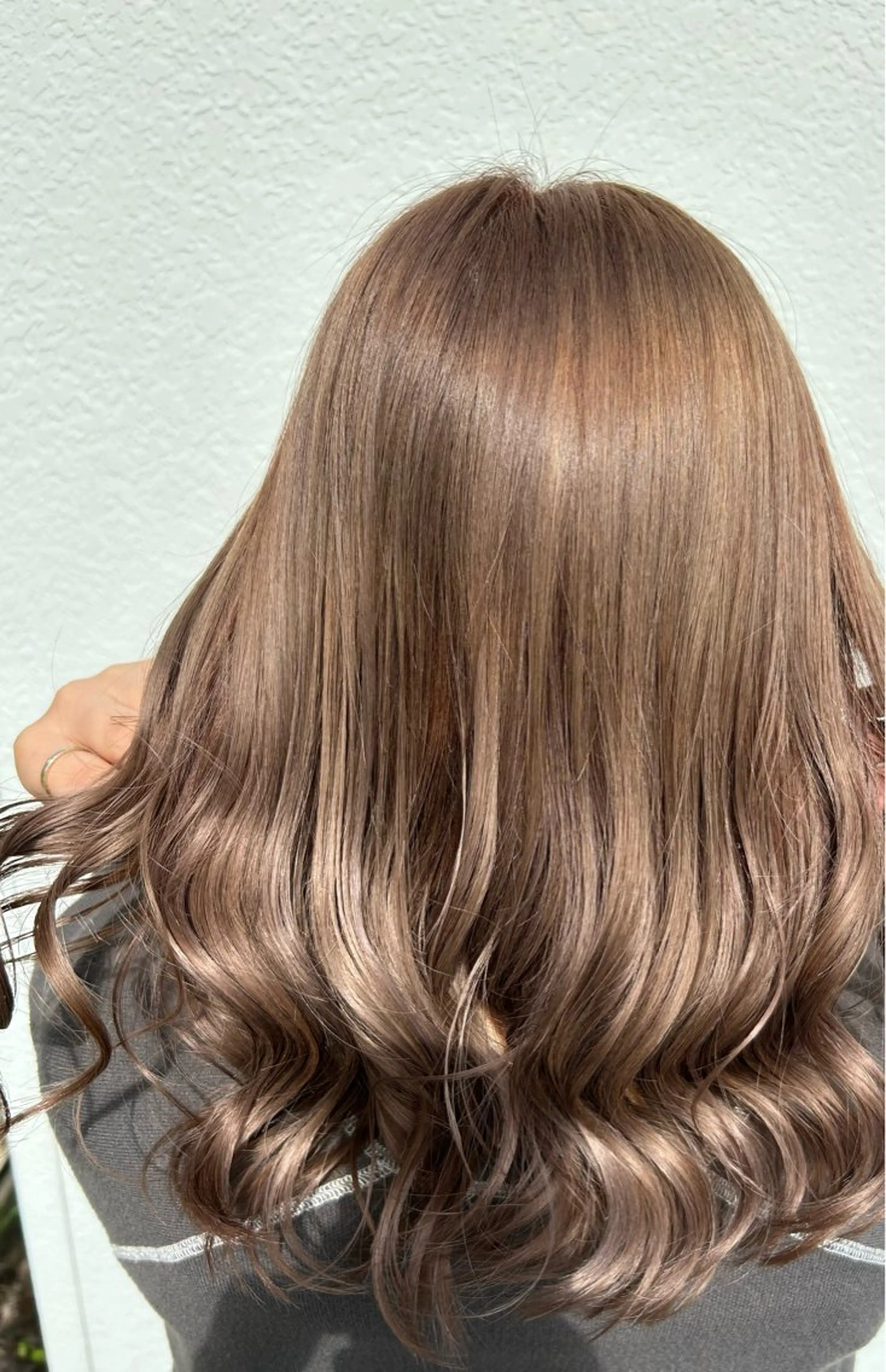 ミディアム カラー ベージュカラー ブラウンカラー ブラウンベージュ ヘアカラー 💛🌼こんどう ひなた🐥⸒のヘアスタイル