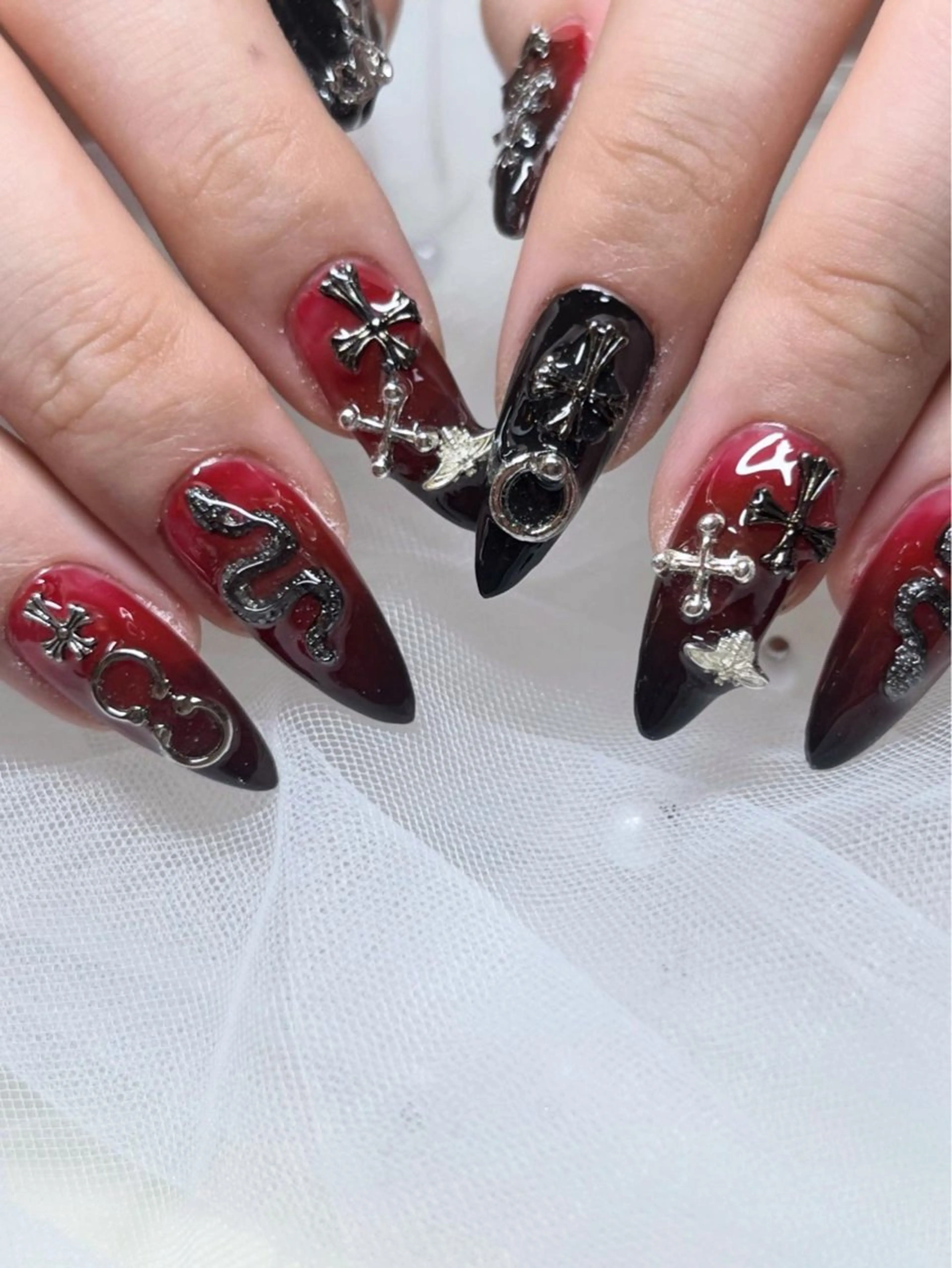 ネイル ハンドネイル なんば7nail YUZUHAのネイルデザイン