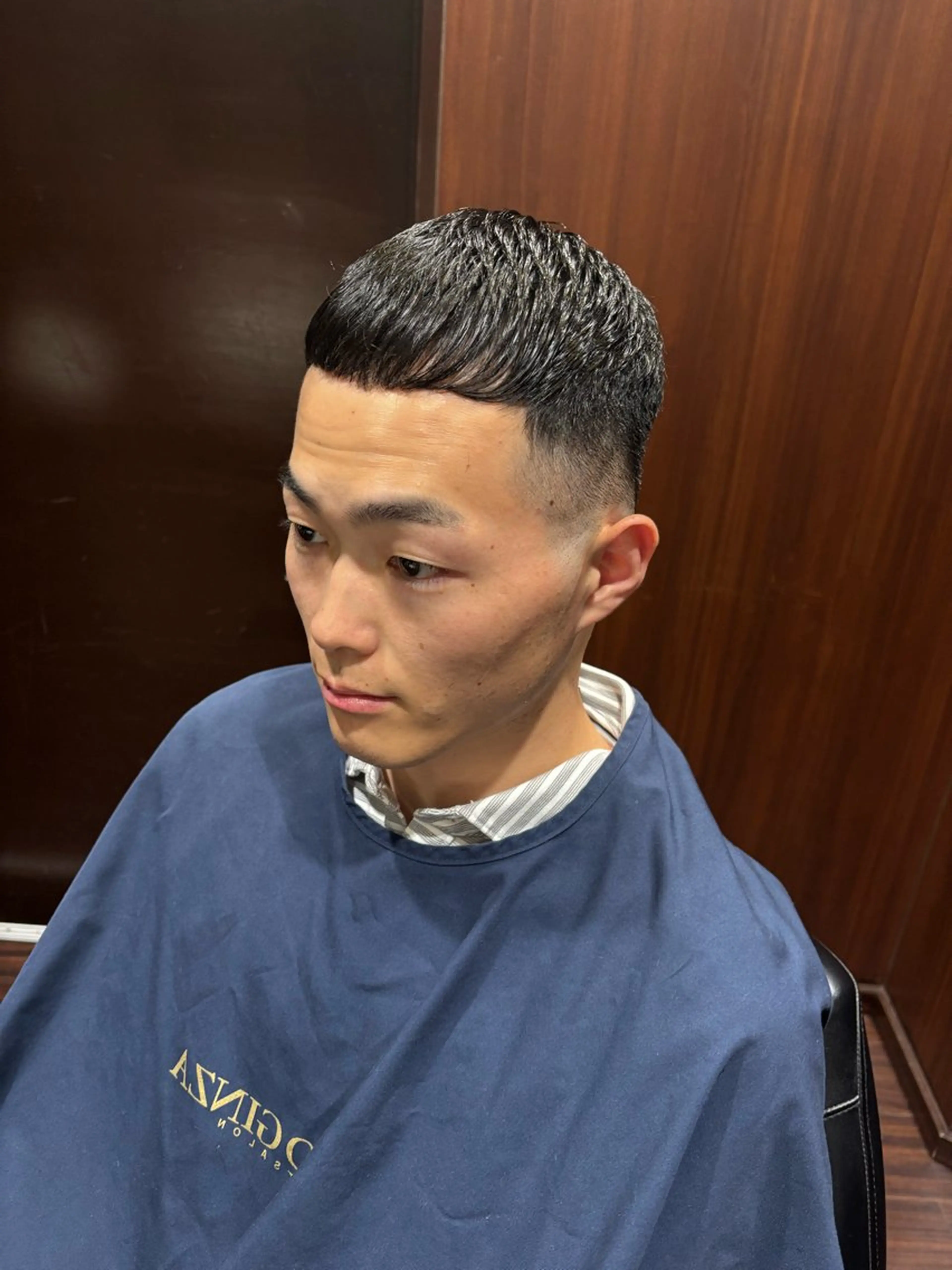 ショート メンズ 小松 美雄のヘアスタイル