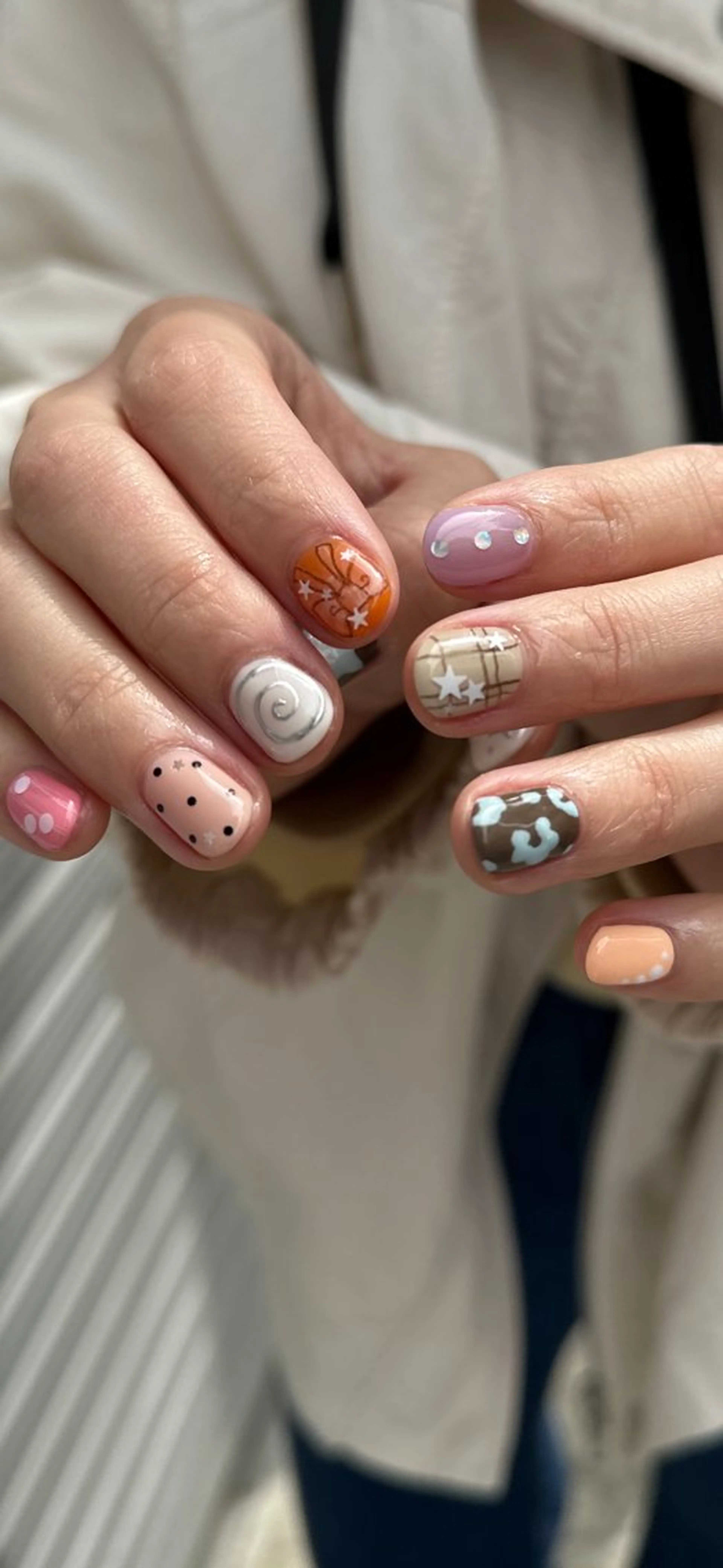 ネイル 韓国ネイル ニュアンスネイル シンプルネイル Signail ＋のネイルデザイン