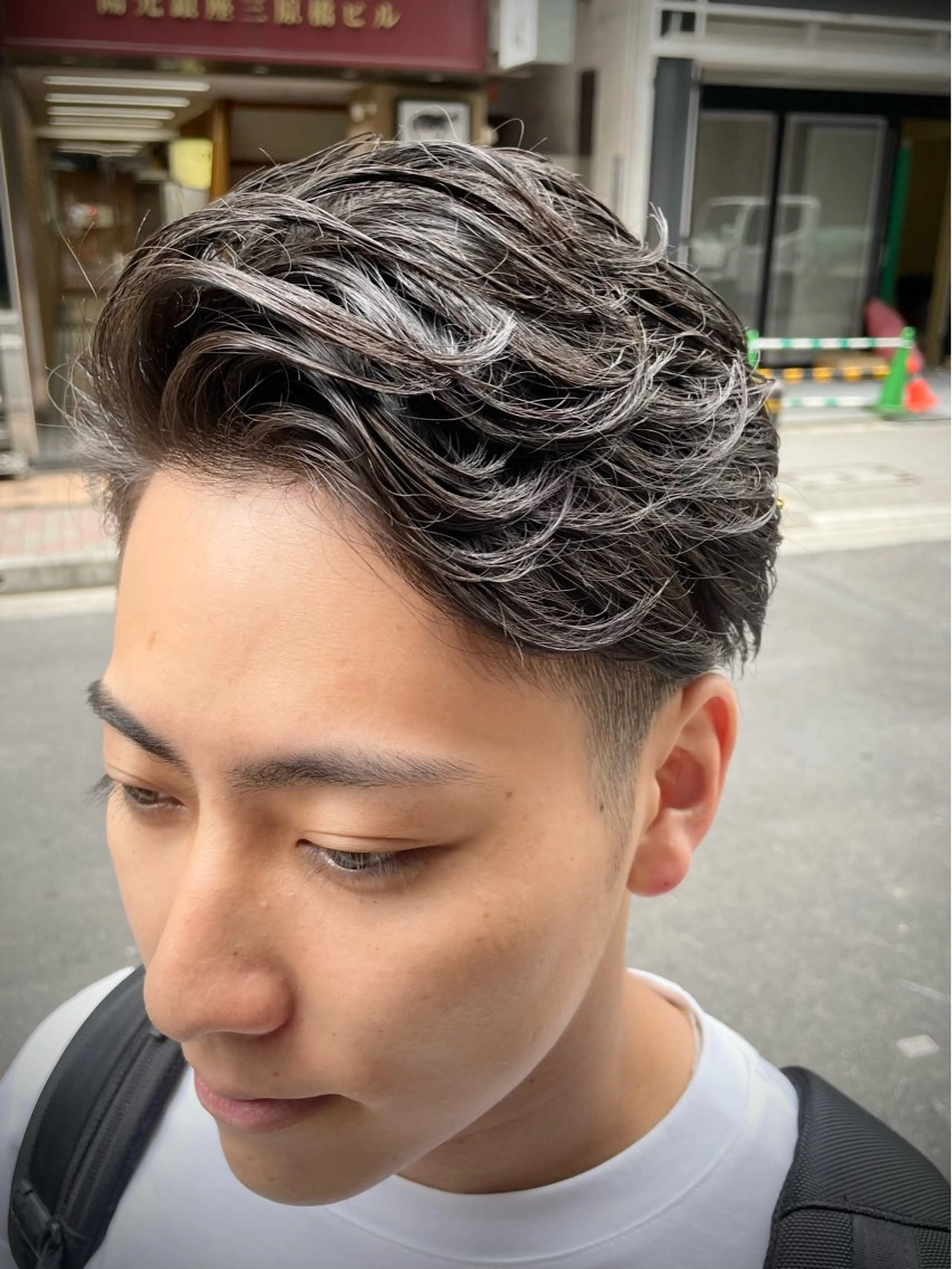 ショート メンズ アイブロウ 【24時まで営業✨】 吉本　成樹のヘアスタイル