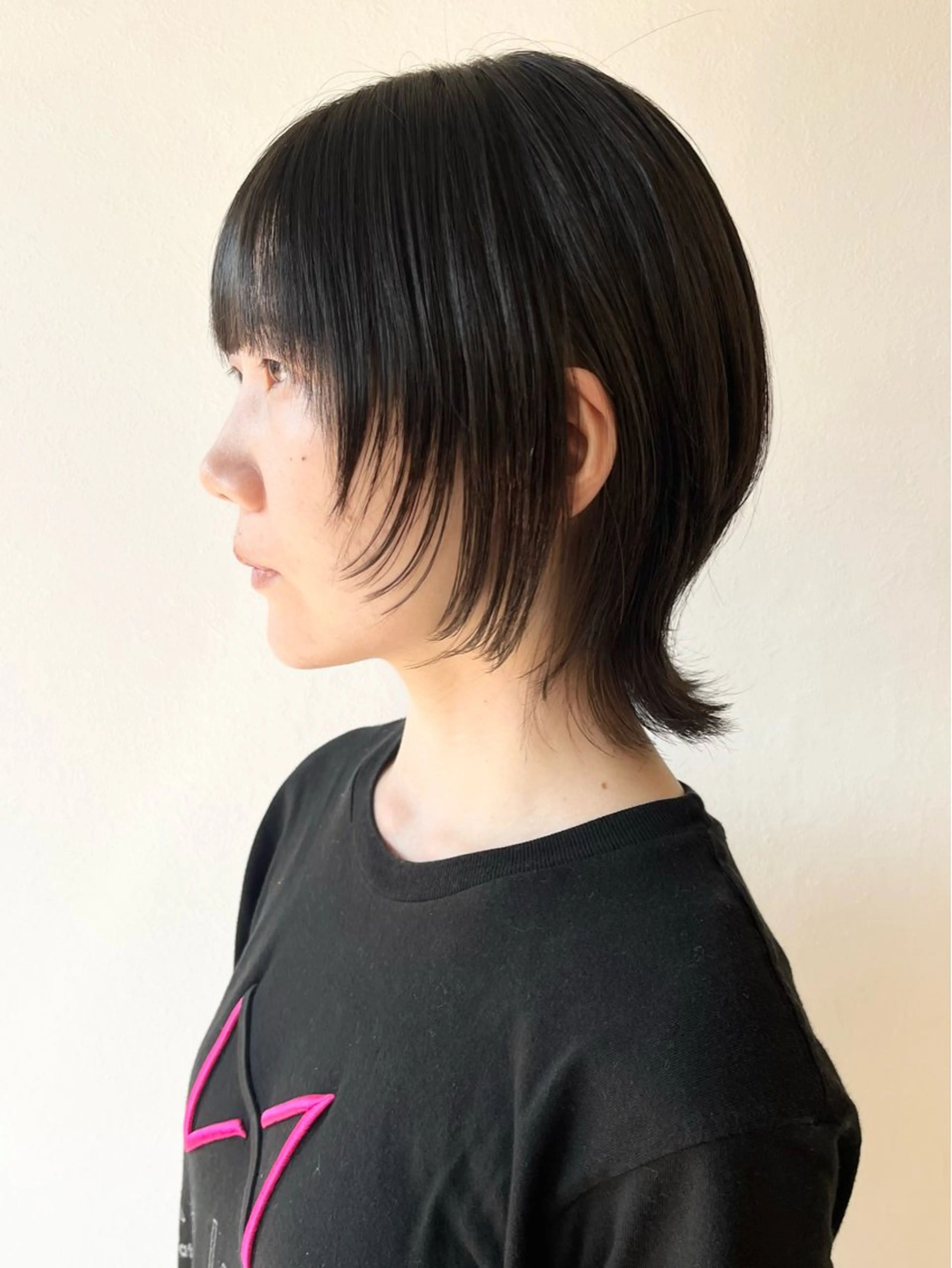 ミディアム ウルフカット 會田 /レイヤーカットのヘアスタイル