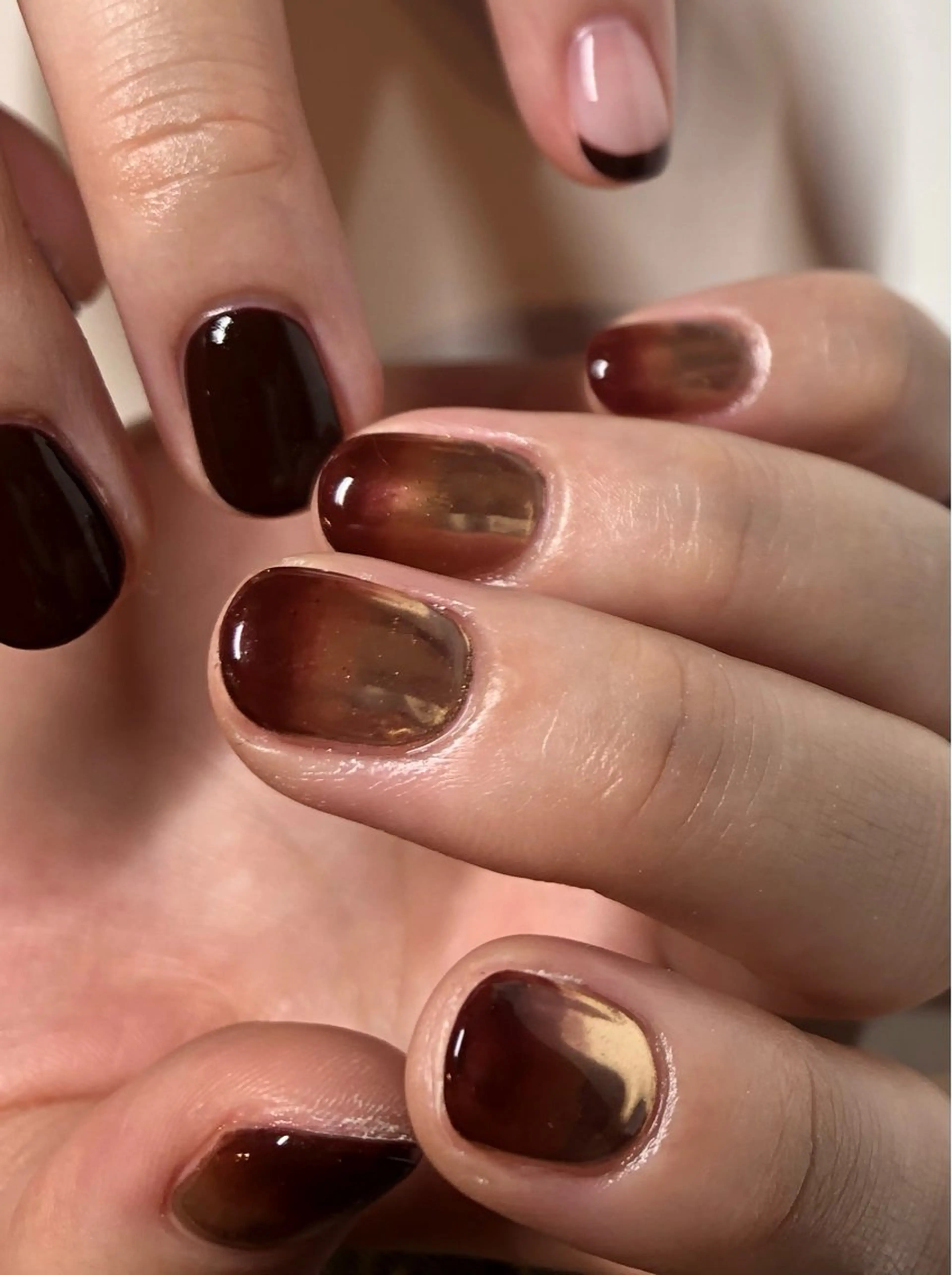 ネイル ミラーネイル a marikoのネイルデザイン