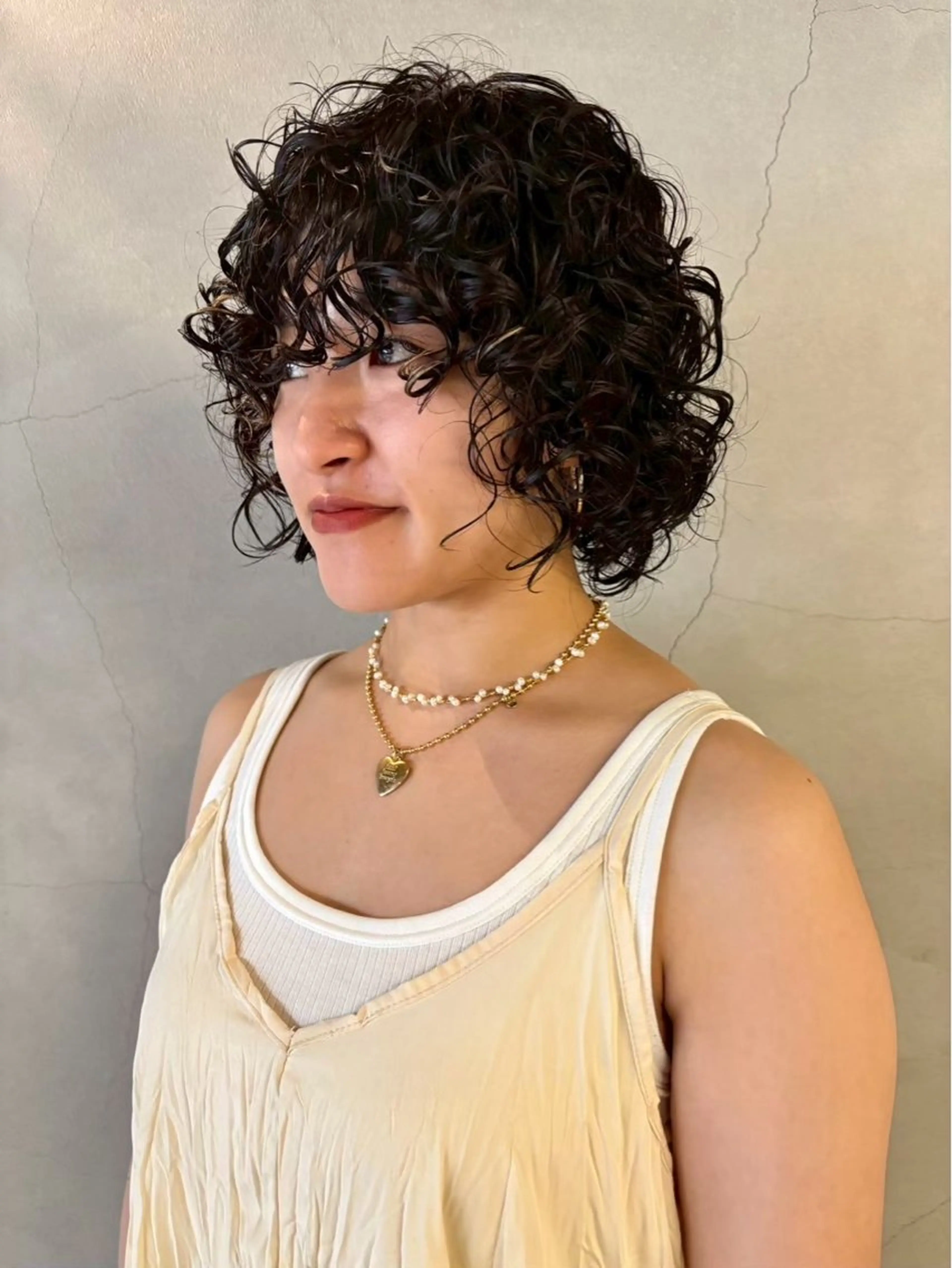パーマ 中村 衣里のヘアスタイル