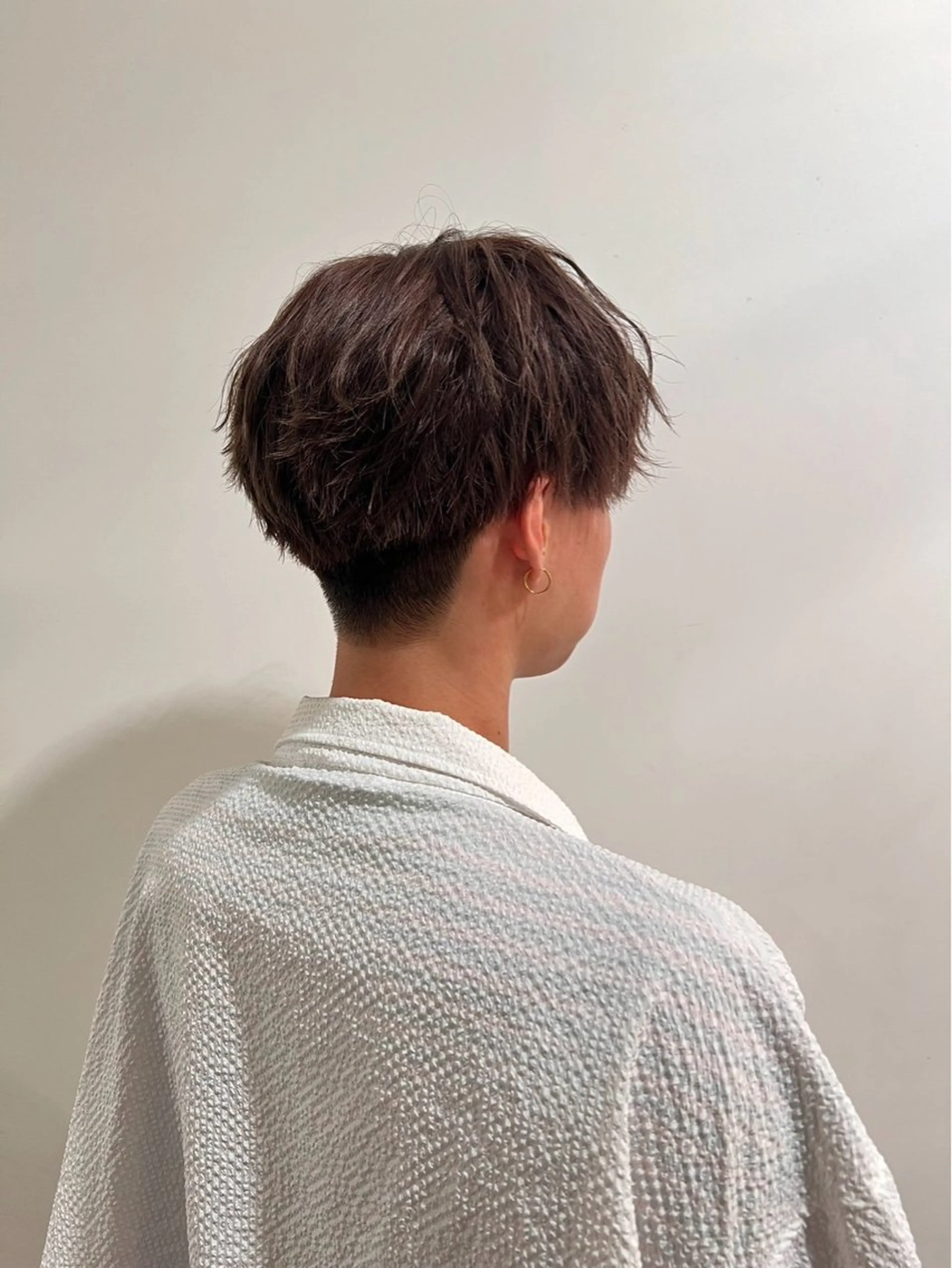 ショート メンズ オオシマ ミユのヘアスタイル