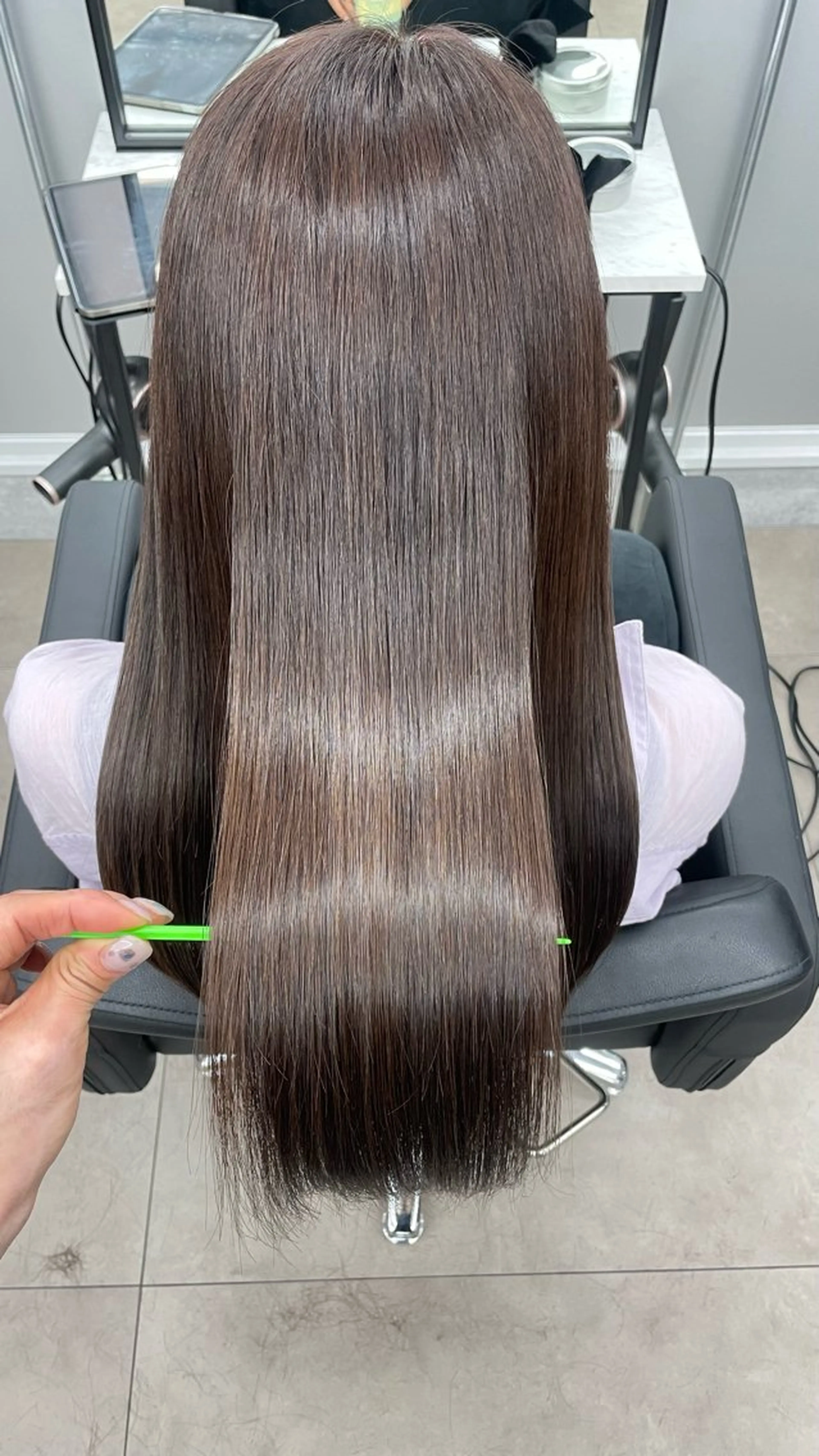 ロング カット ヘアカラー トリートメント CYNTHIADUE 店長｜ IRISUのヘアスタイル