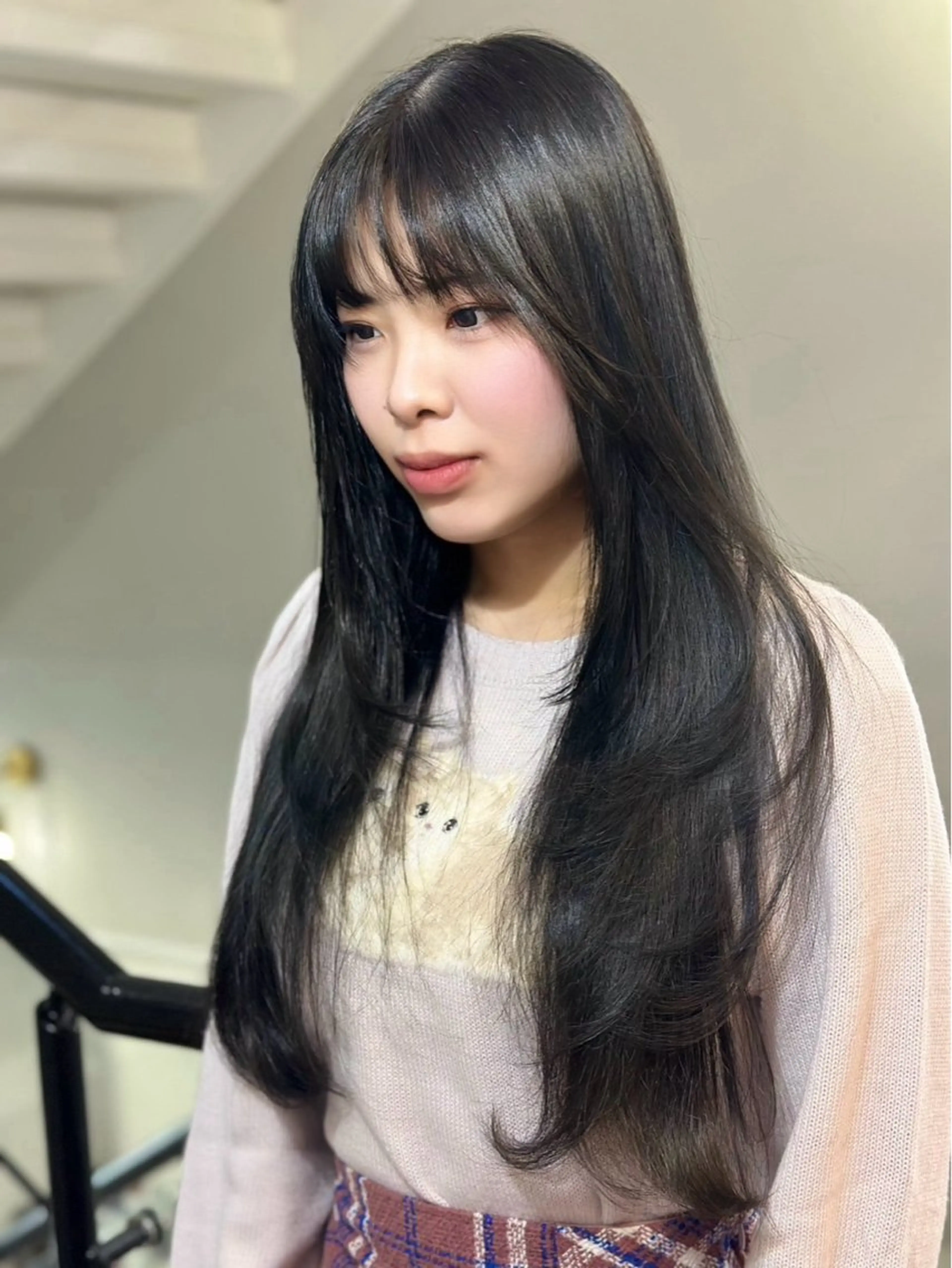 ロング カラー パーマ カット ヘアカラー トリートメント 広島/美髪矯正/ 髪質改善/tamのヘアスタイル