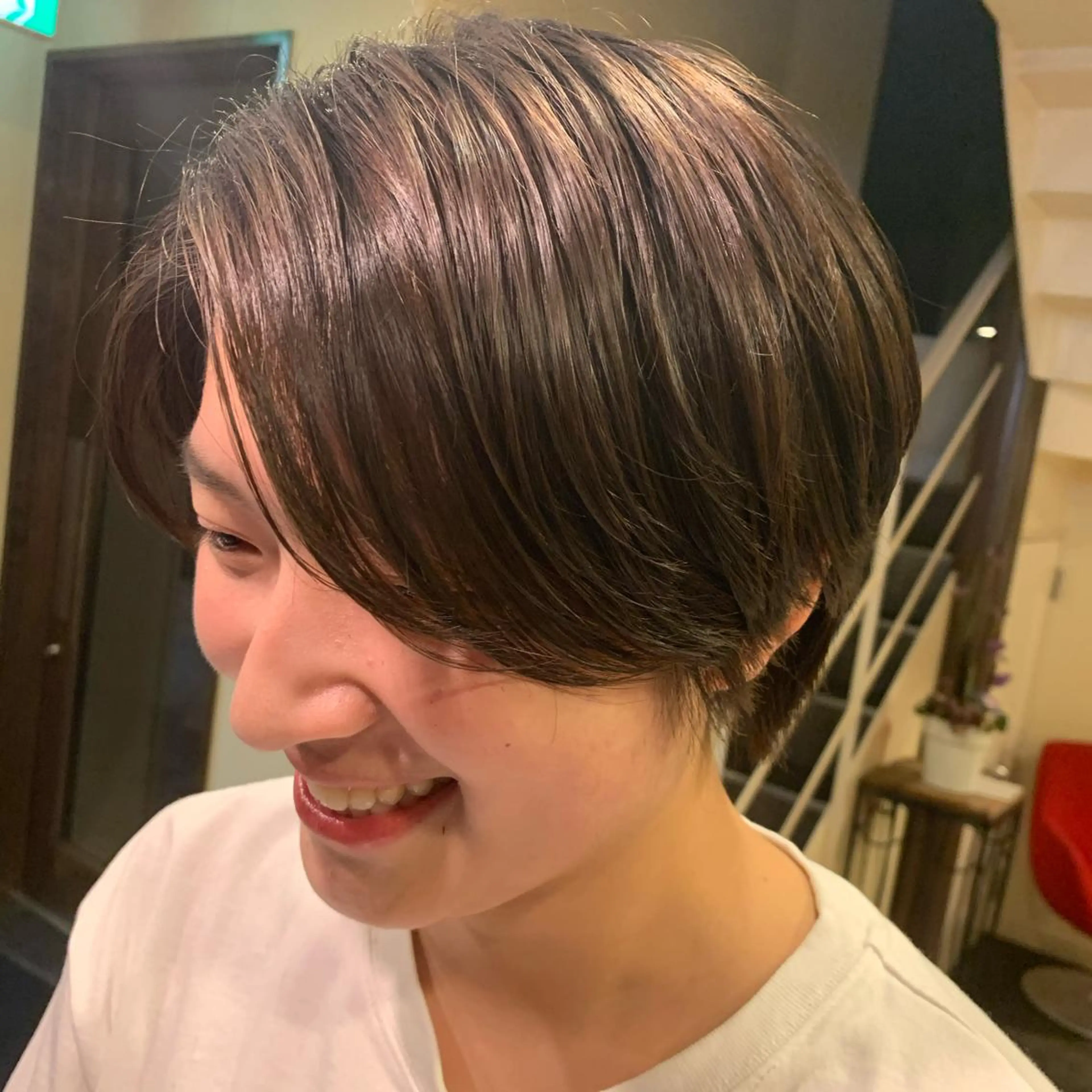 ショート ハンサムショート ショートヘア ショートカット/ボブ /レイヤー/ヨシミのヘアスタイル