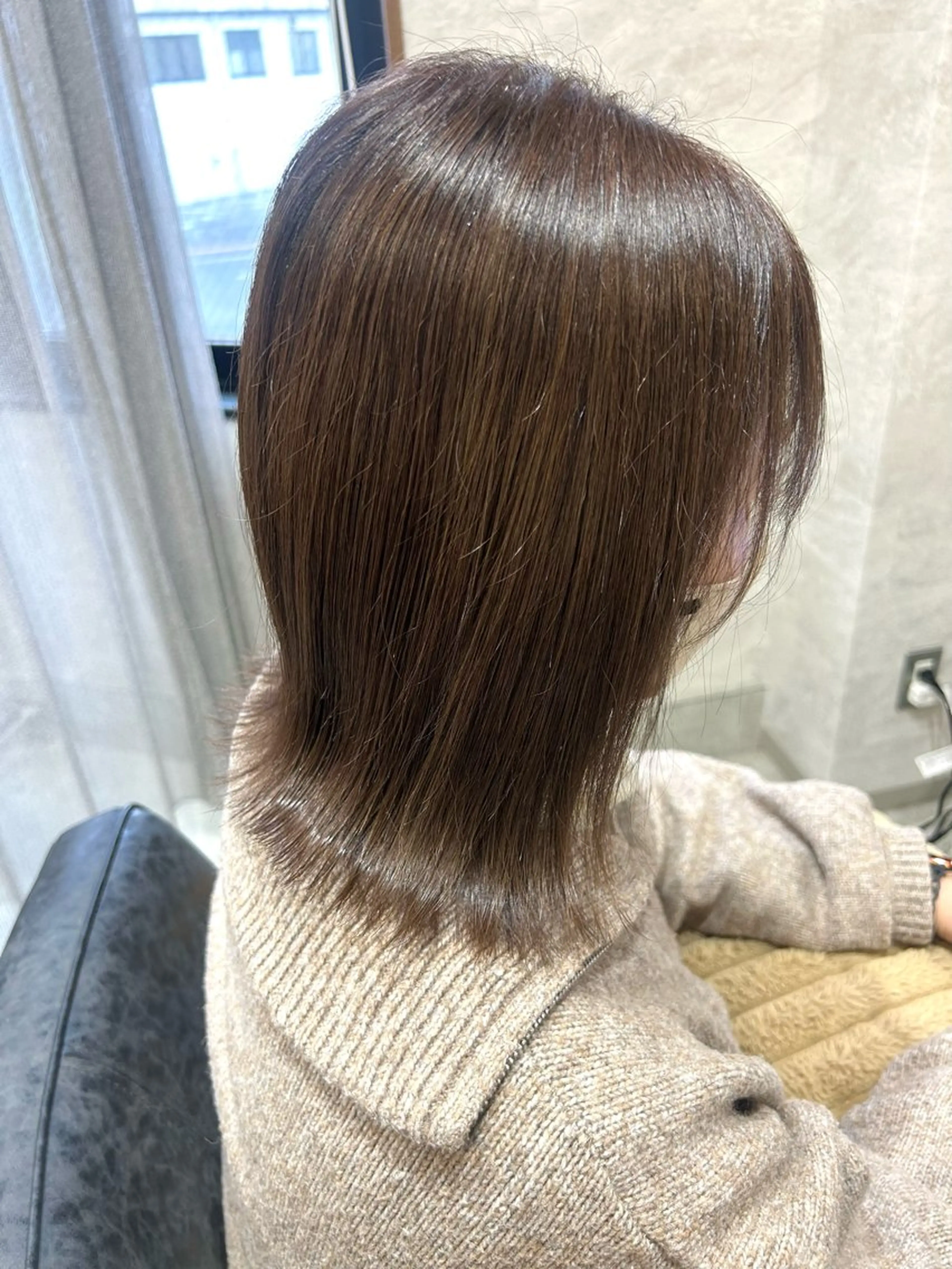 ミディアム アッシュ Hair Lounge Rough所属・透明感カラー /hiyori🌟のヘアスタイル