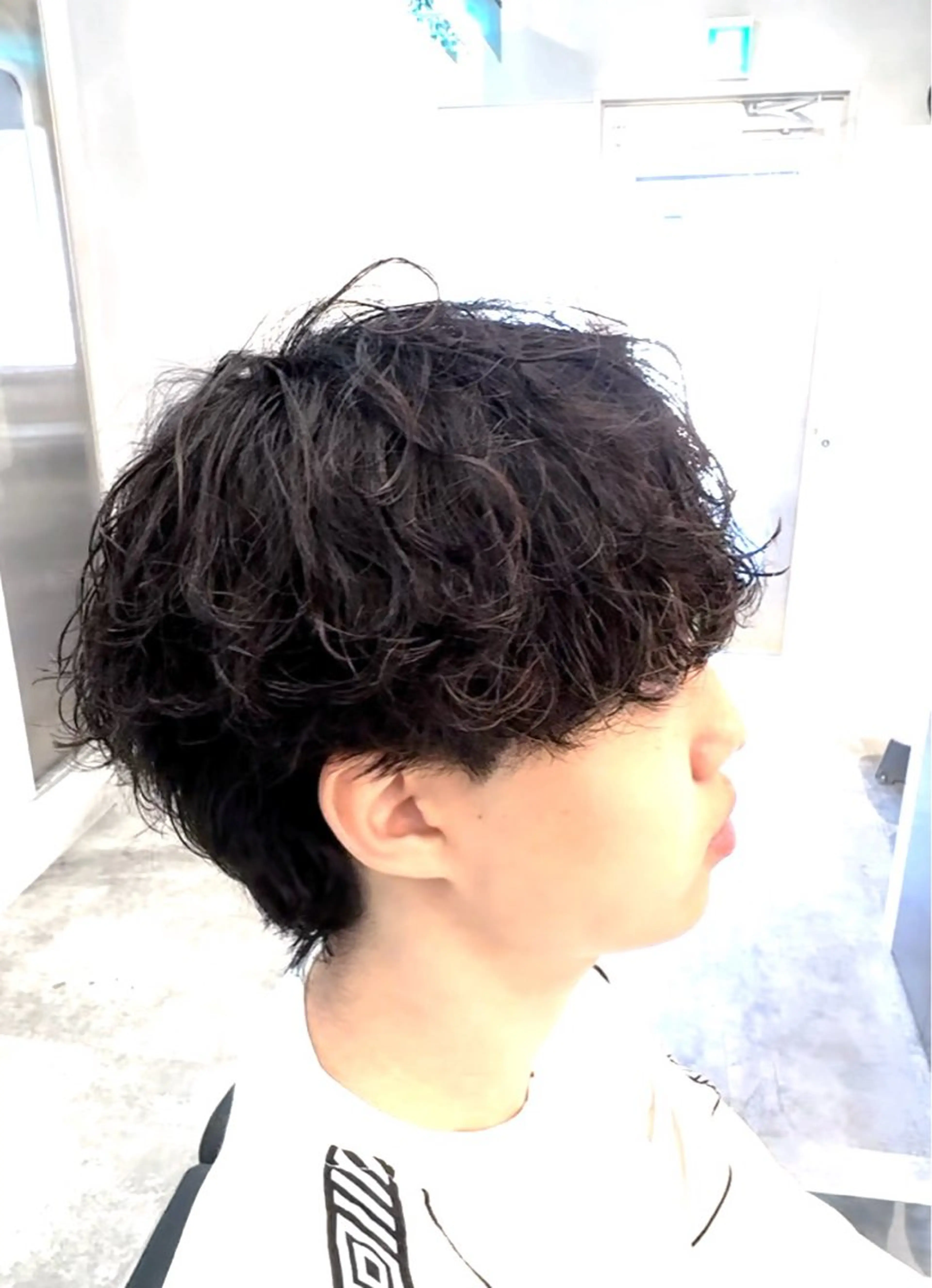 パーマ メンズ カット パーマ 👑駅近メンズサロン パーマ特化北千住👑のヘアスタイル