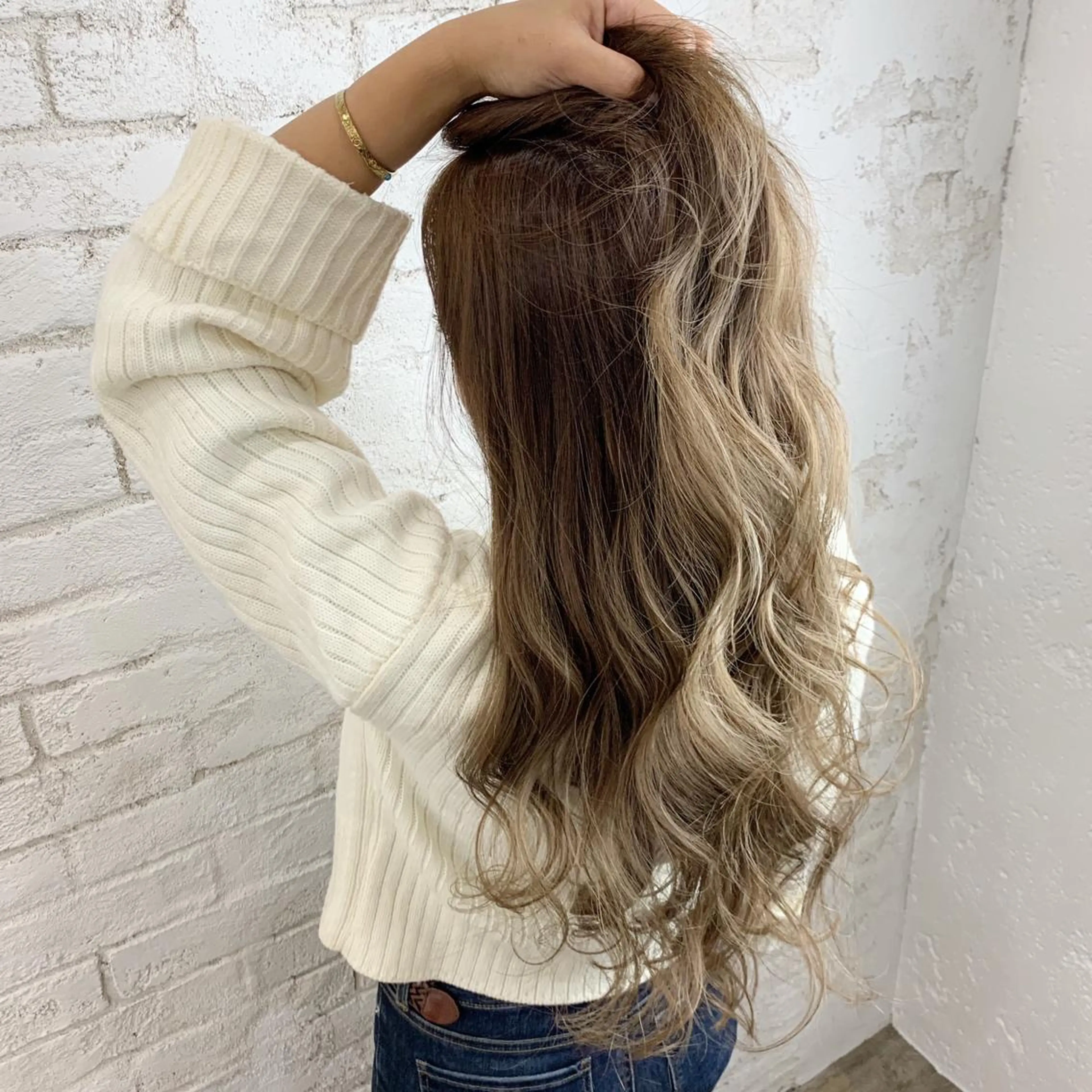 ロング カラー 🎀モテ髪ﾐﾙｸﾃｨ ｰ🎀yasunaのヘアスタイル