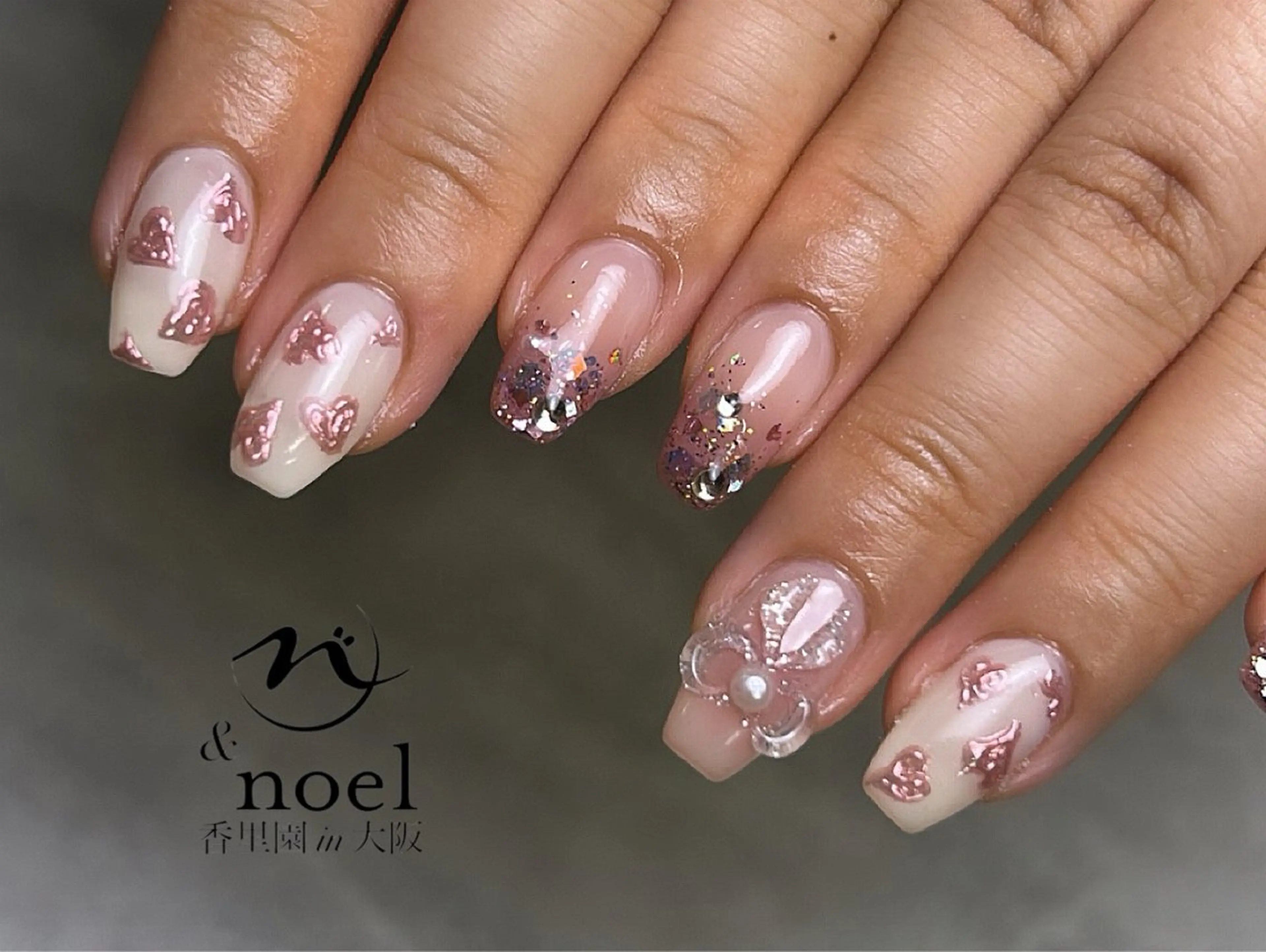 ネイル ハンドネイル もも 🍑のネイルデザイン