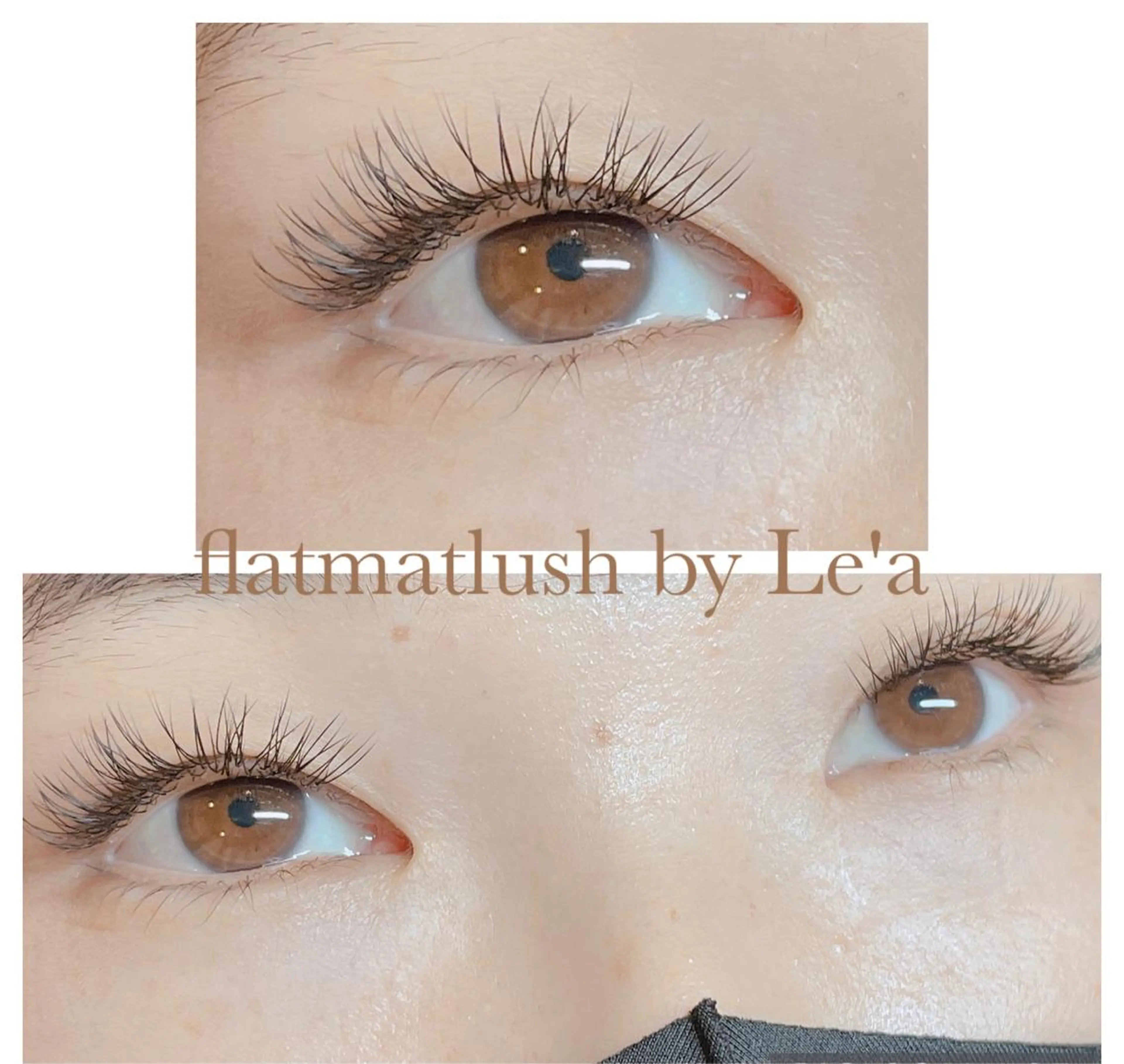 マツエク・マツパ フラットラッシュ BeautySalon Le'a所属・eyelash Le'aのマツエク・マツパデザイン