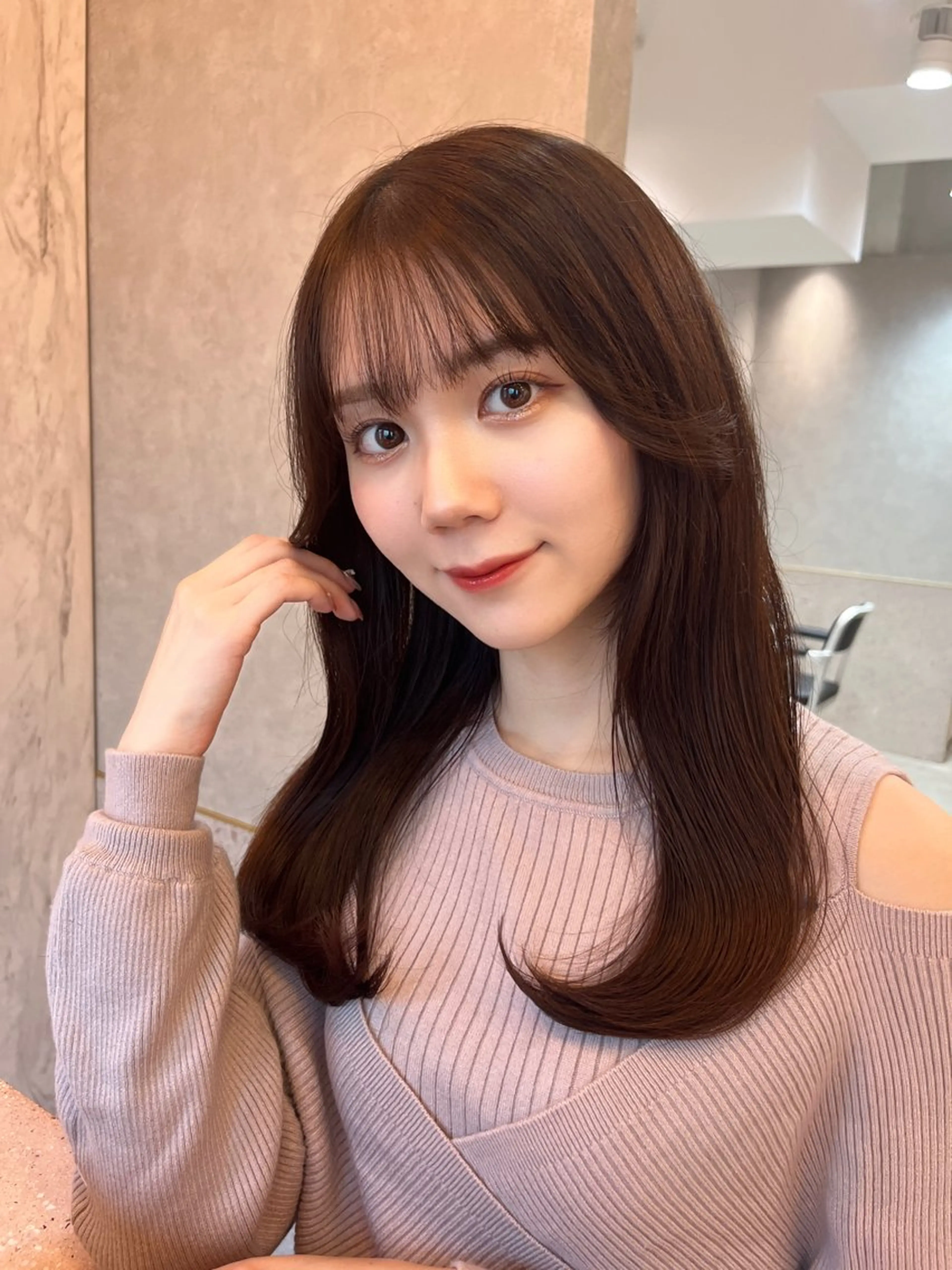 ❤️‍🩹✨伸ばしてる方おすすめ【メンテナンスカット＋カラー＋3stepトリートメント】✨❤️‍🩹の写真