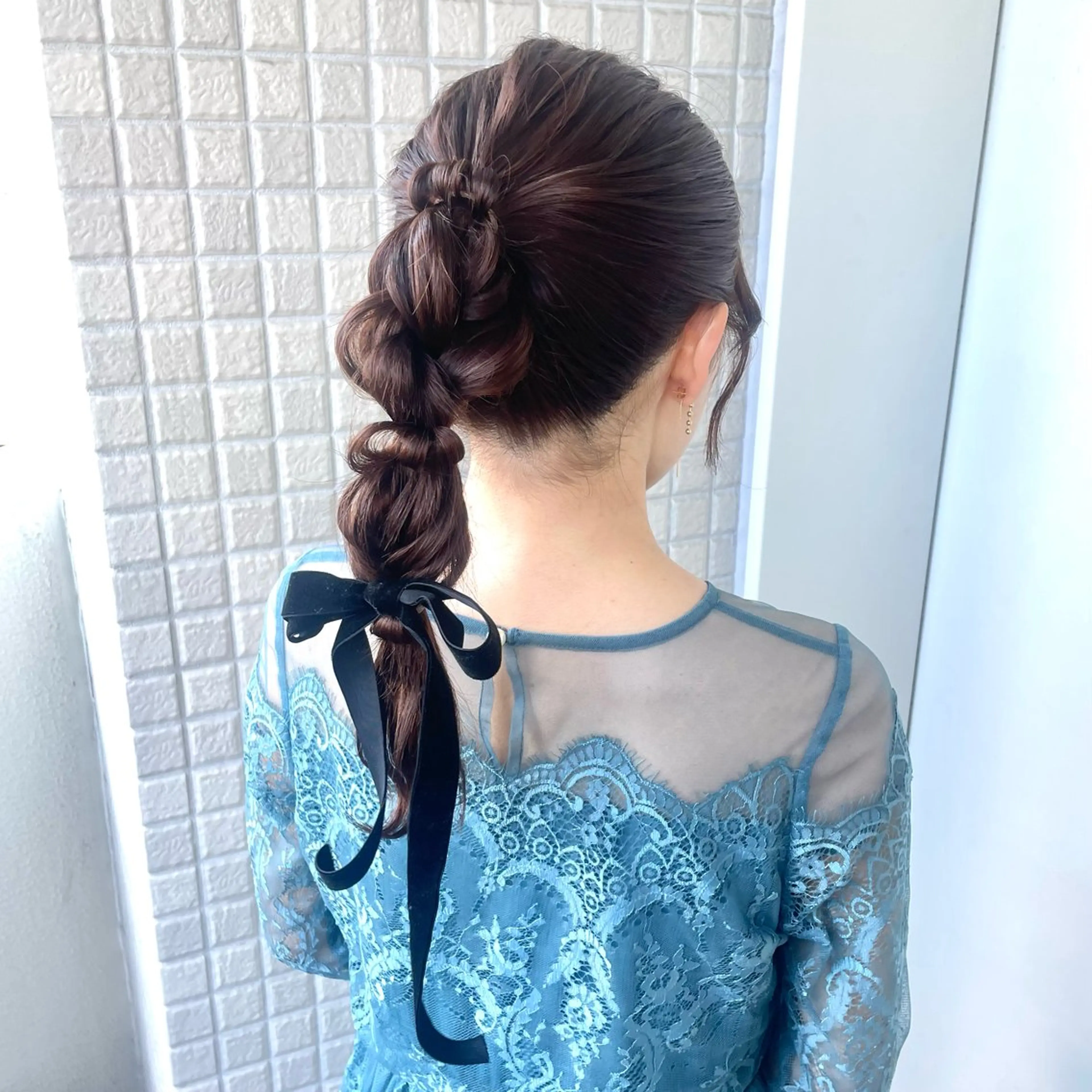 ヘアアレンジ 艶カラー🪡髪質改善 アレンジ🎀airiのヘアスタイル