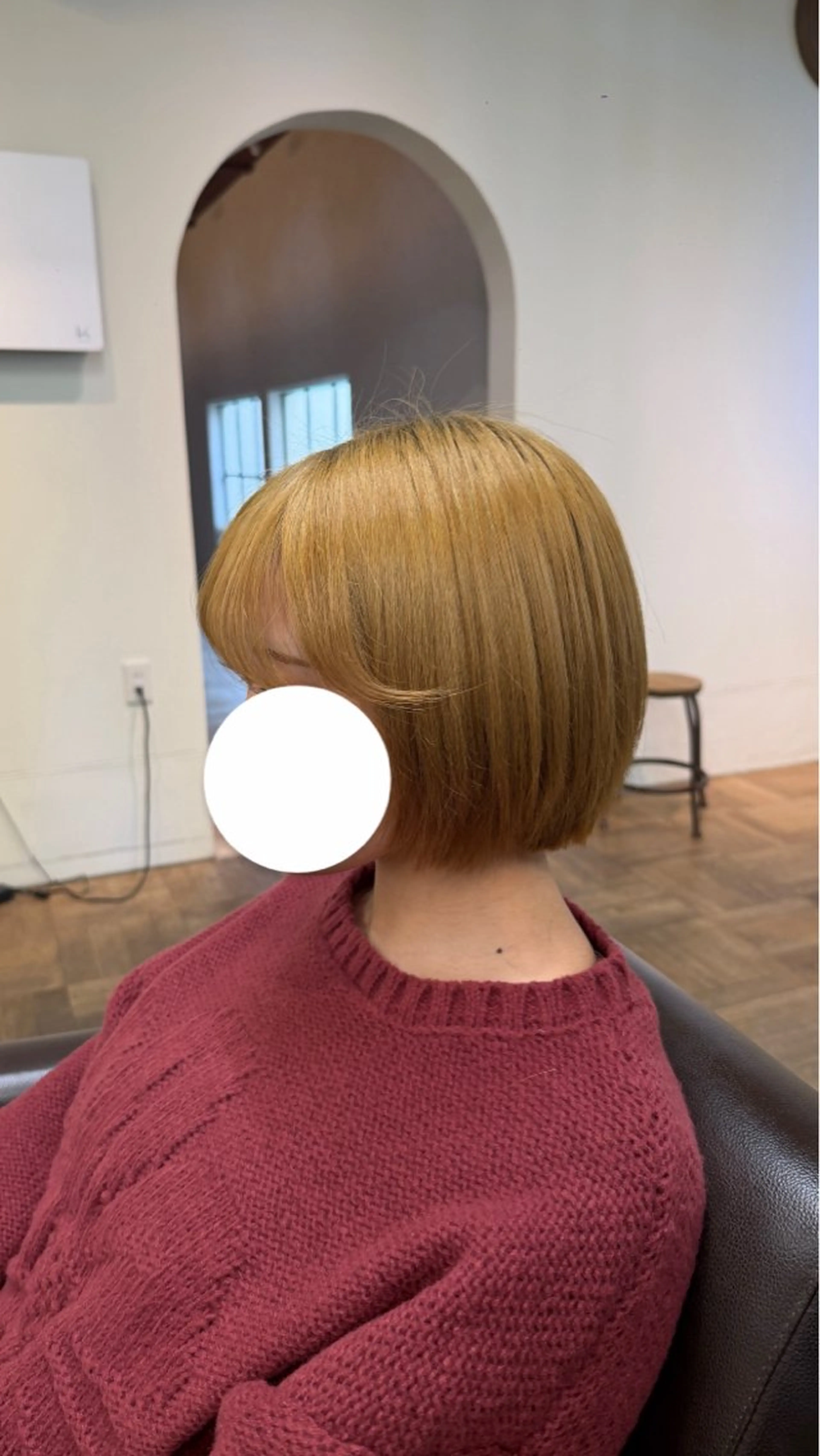 ショート ボブ ウルフカット 南草津/トレンドカラ ー/パーマ　西村美月のヘアスタイル