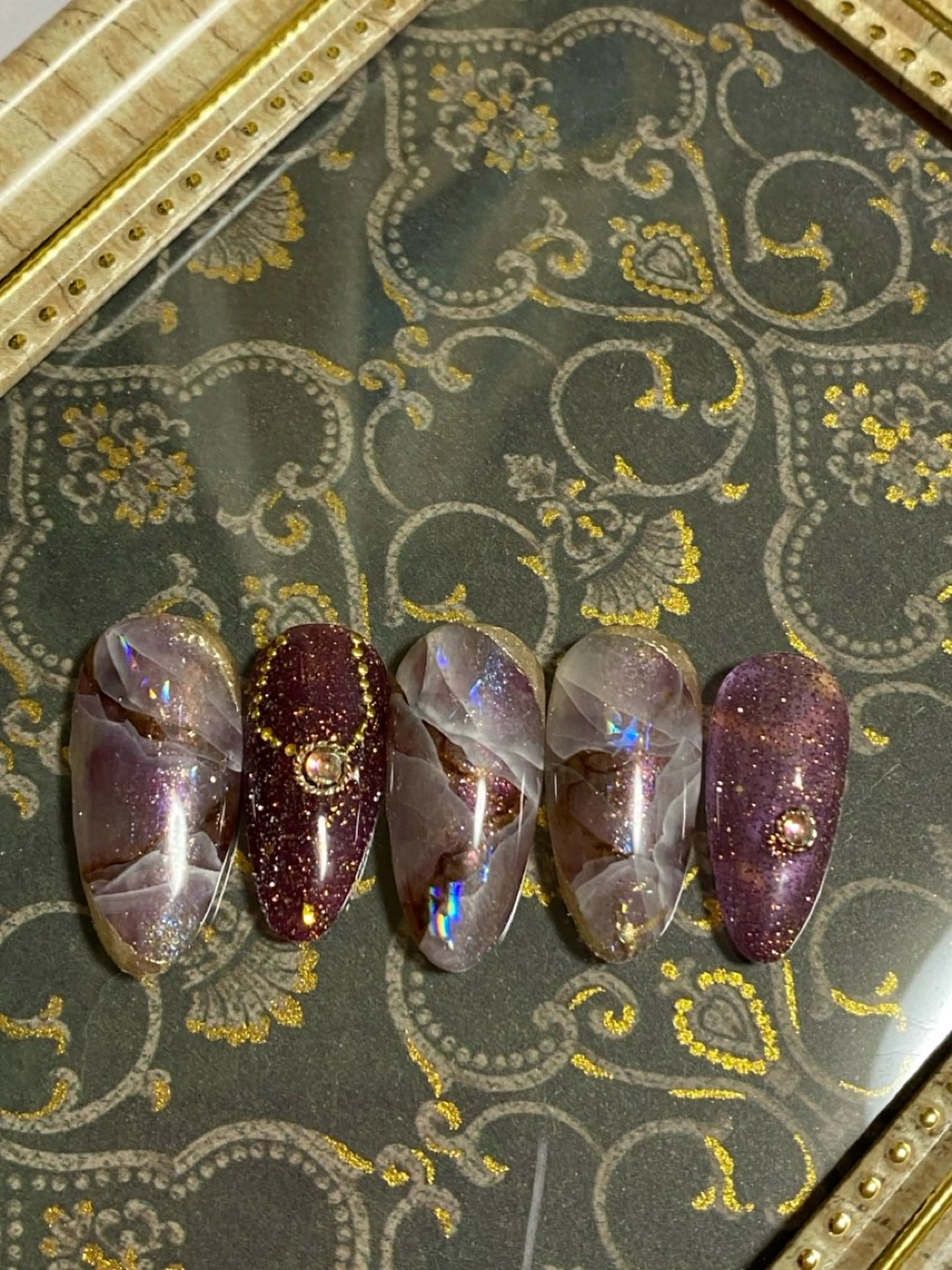 ネイル 自宅ネイルサロン ♦️nuance♦️のネイルデザイン