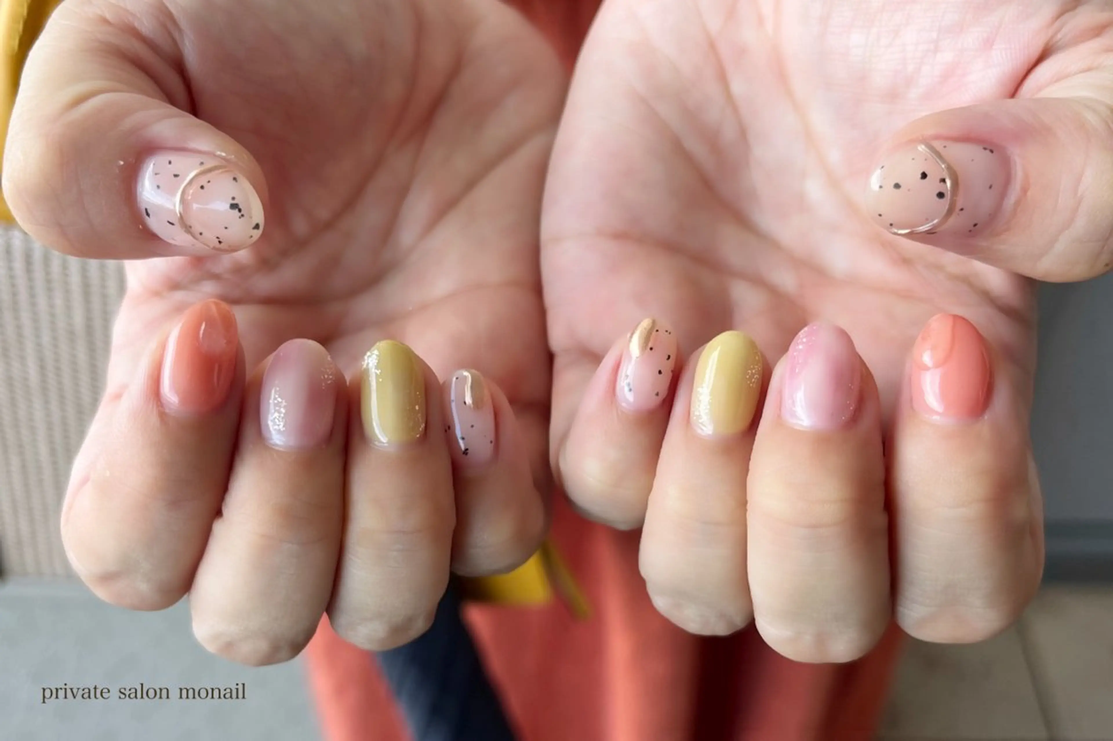 ネイル ハンドネイル nail salon monailのネイルデザイン