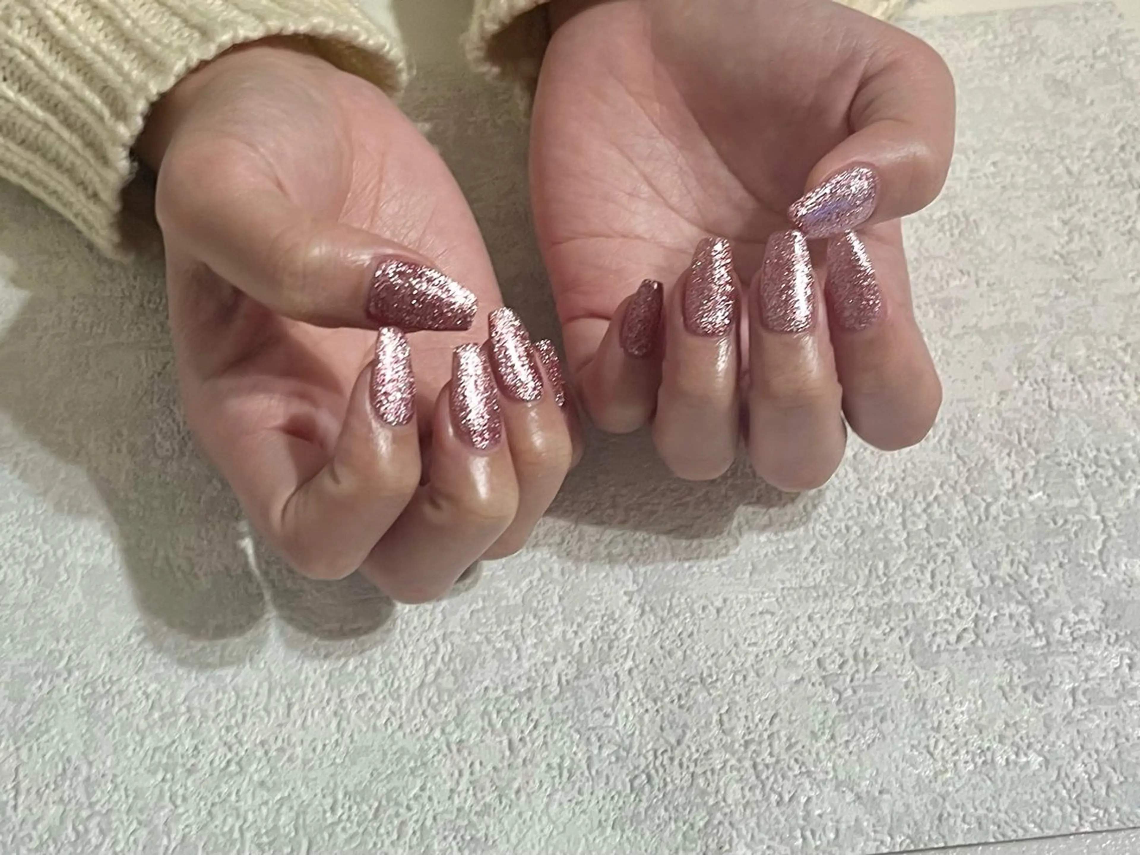 ネイル オーロラネイル フットネイル フレンチネイル ジェルネイル 韓国ネイル ハンドネイル kiki nail たまプラーザのネイルデザイン