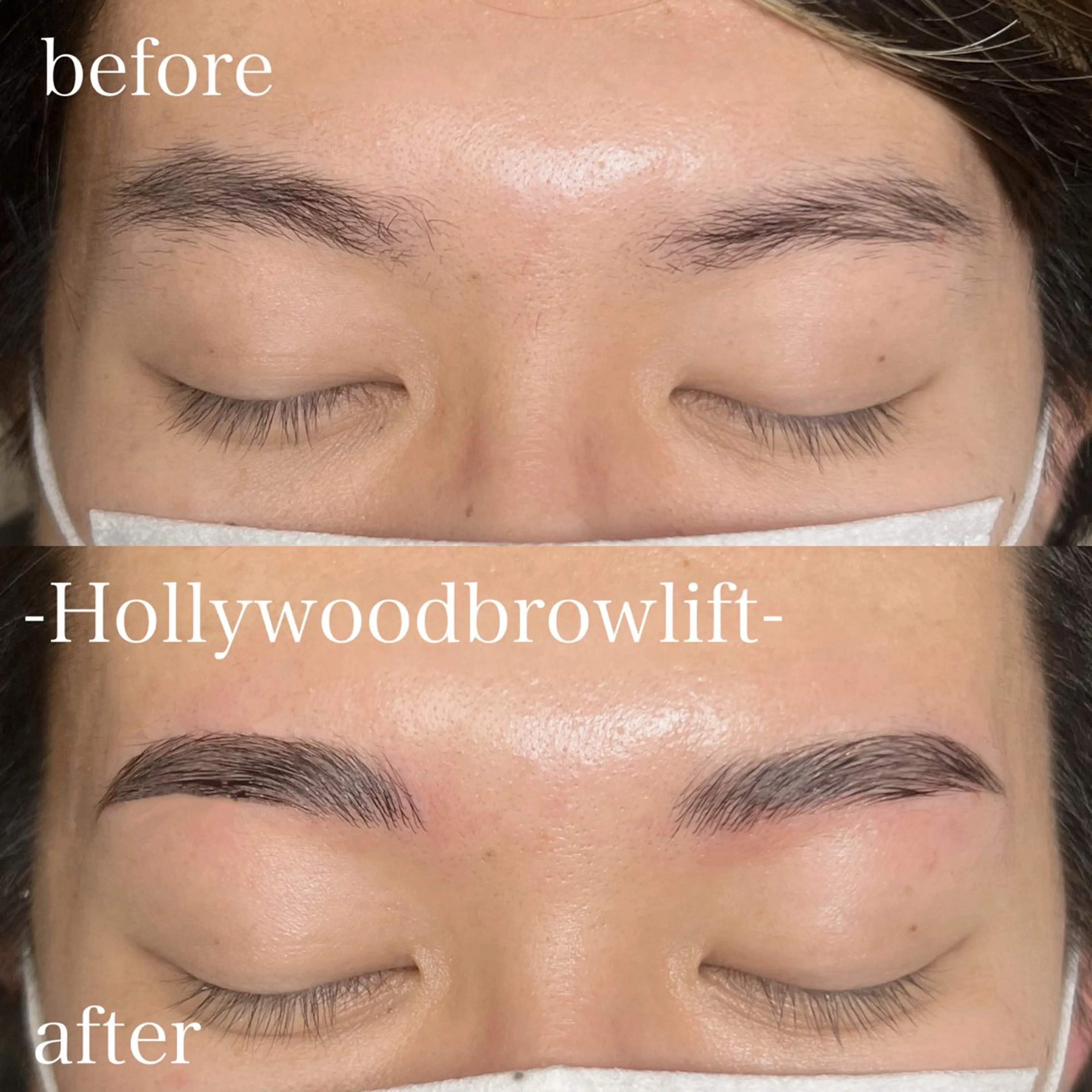 メンズ アイブロウ メンズパーマ ハリウッドブロウリフト MONDO MIZUKIのマツエク・マツパデザイン