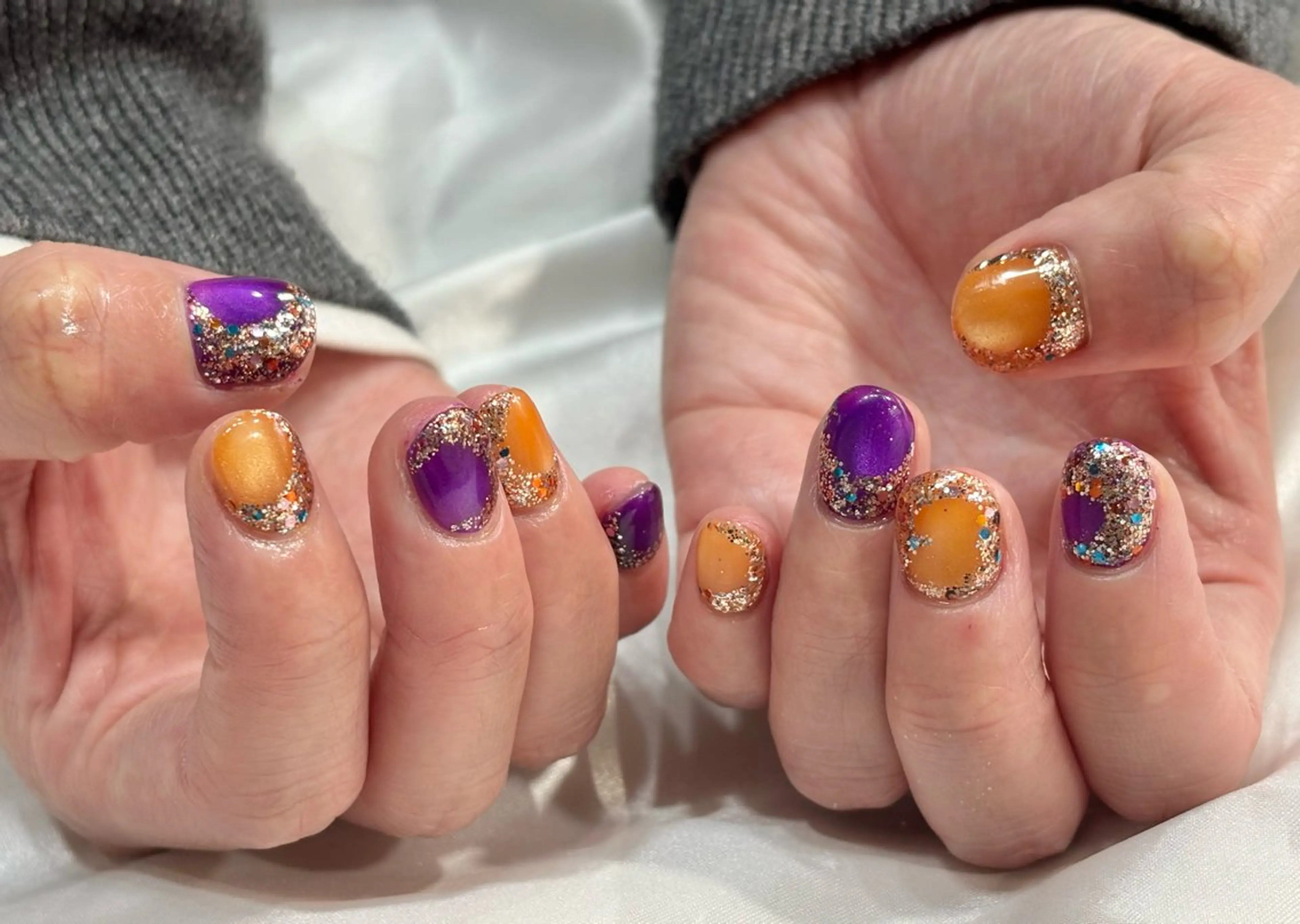ネイル ショートネイル ハンドネイル nailsister まゆのネイルデザイン