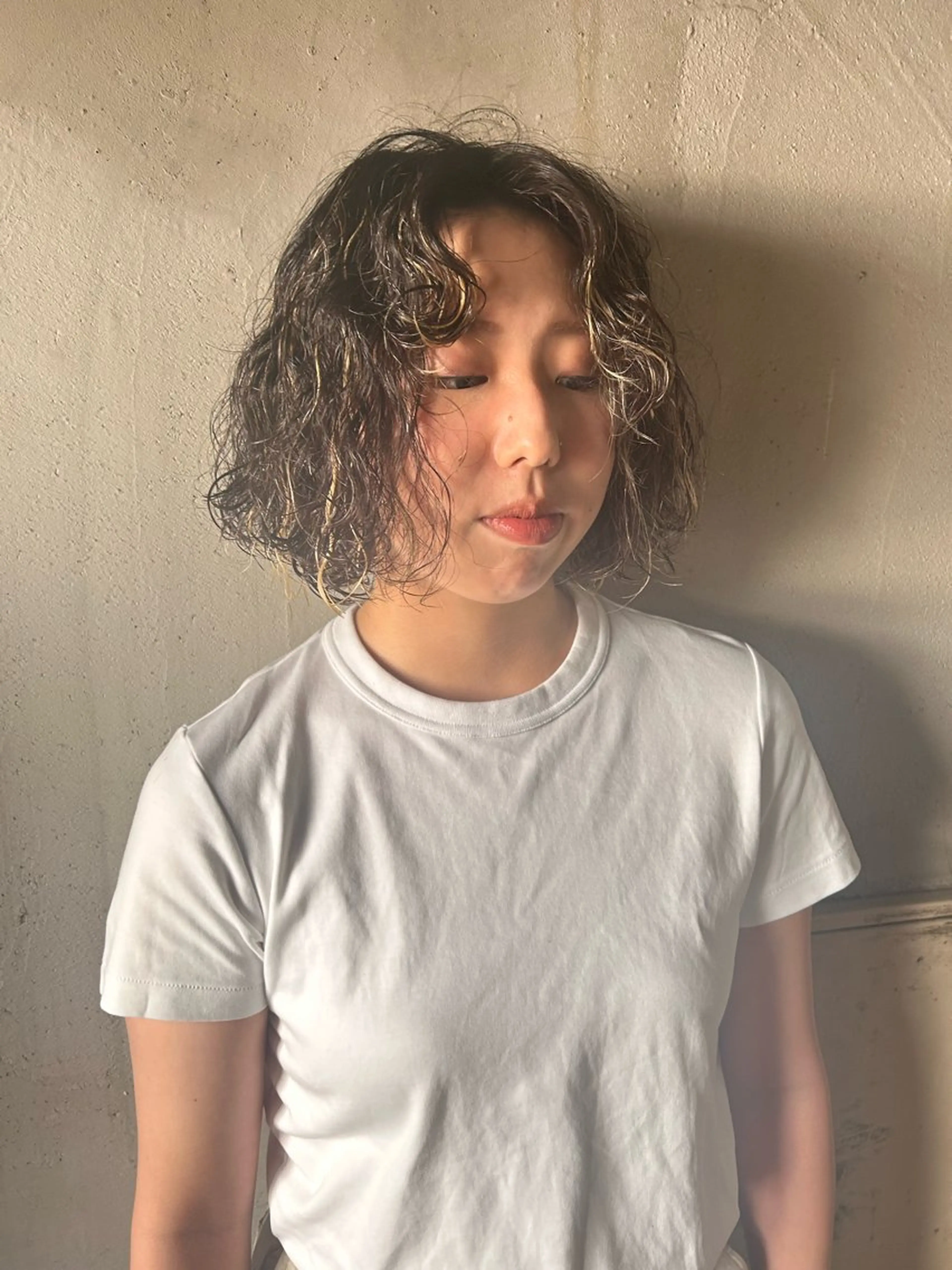 ショート パーマ お任せヘア☘️☘️ 及川渚のヘアスタイル