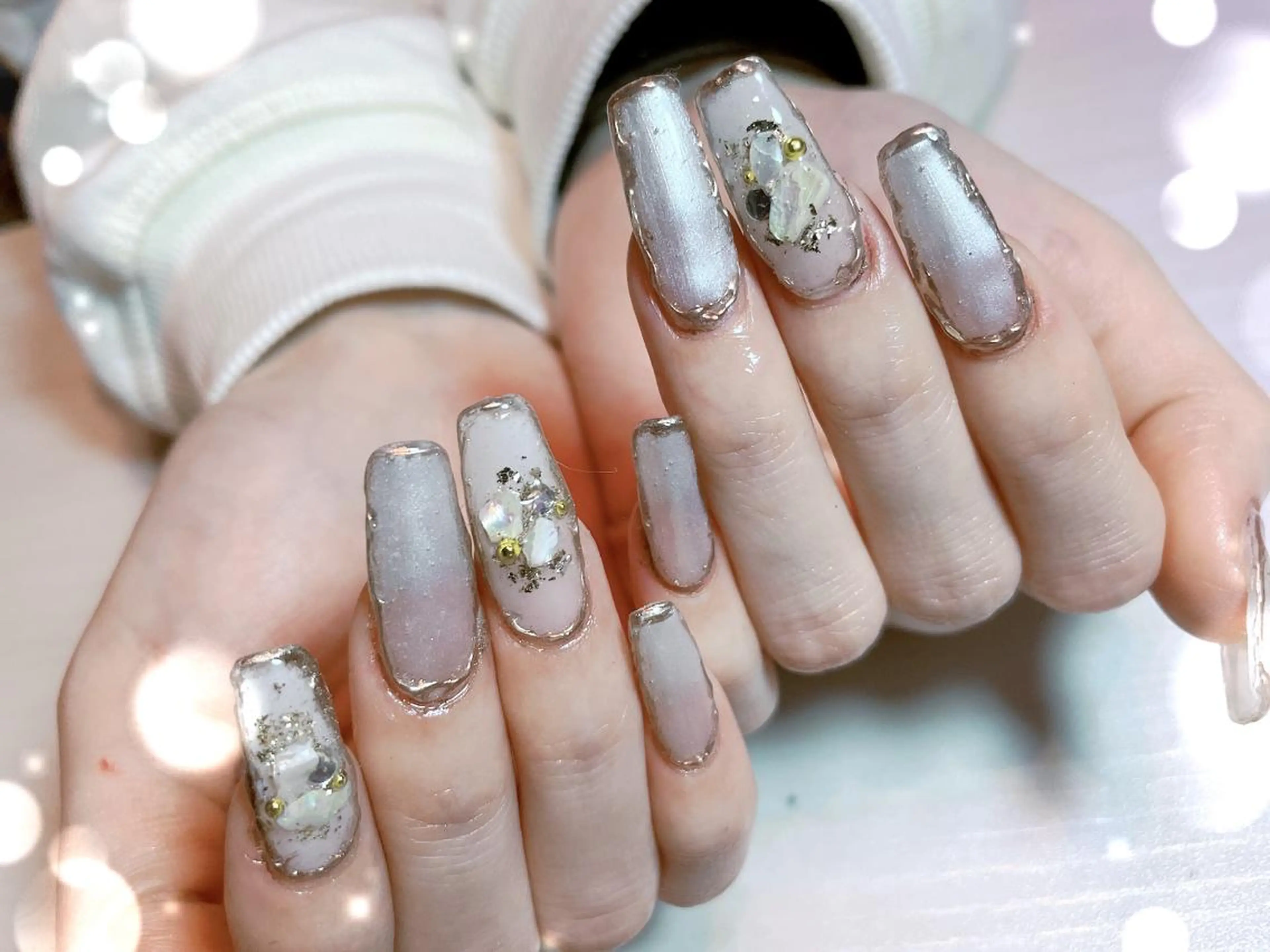 ネイル ハンドネイル Whity所属・Whity kiriのネイルデザイン