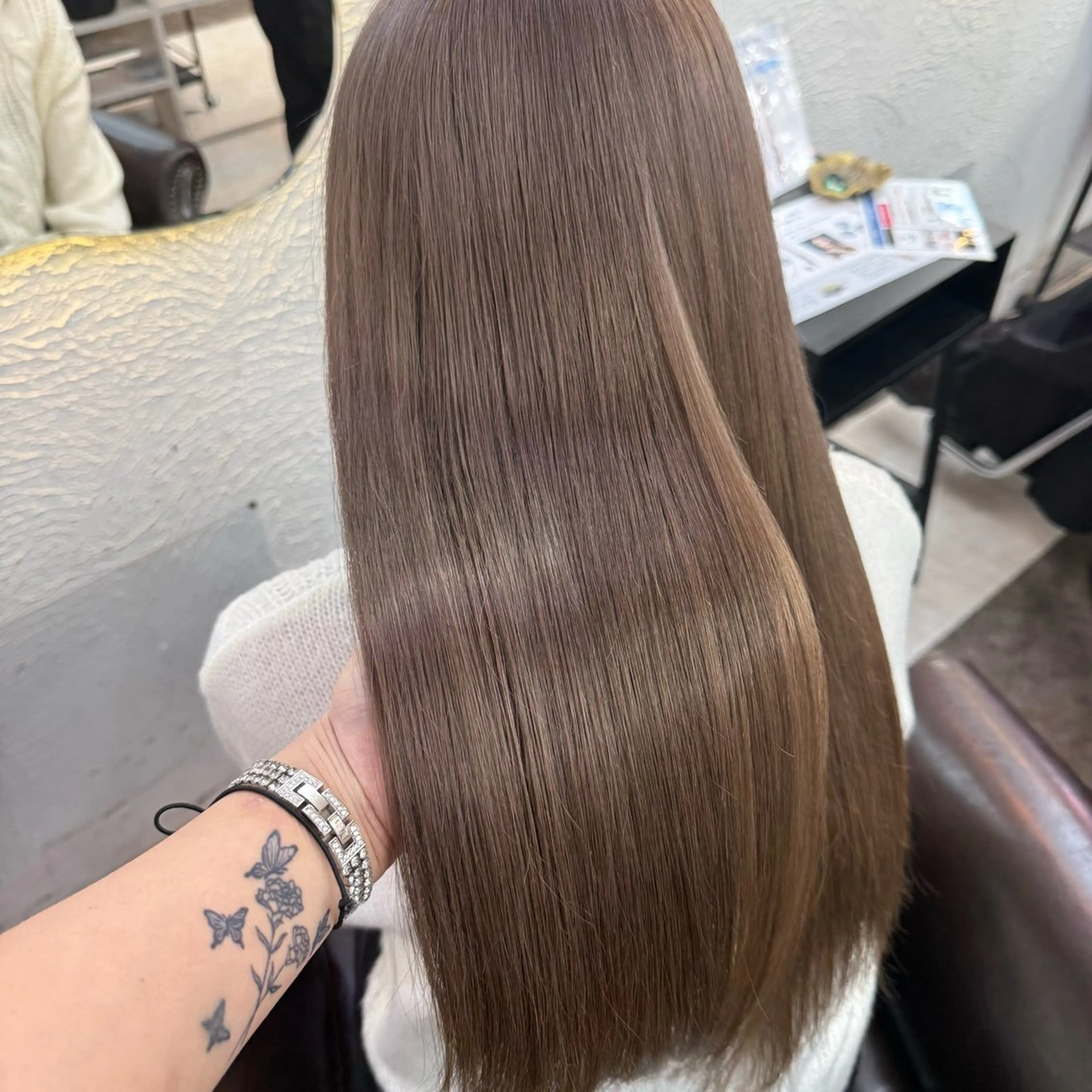 💎✨ご新規様特別価格✨💎ブリーチ毛でも叶えられる✨うる艶髪質改善縮毛矯正✨の写真