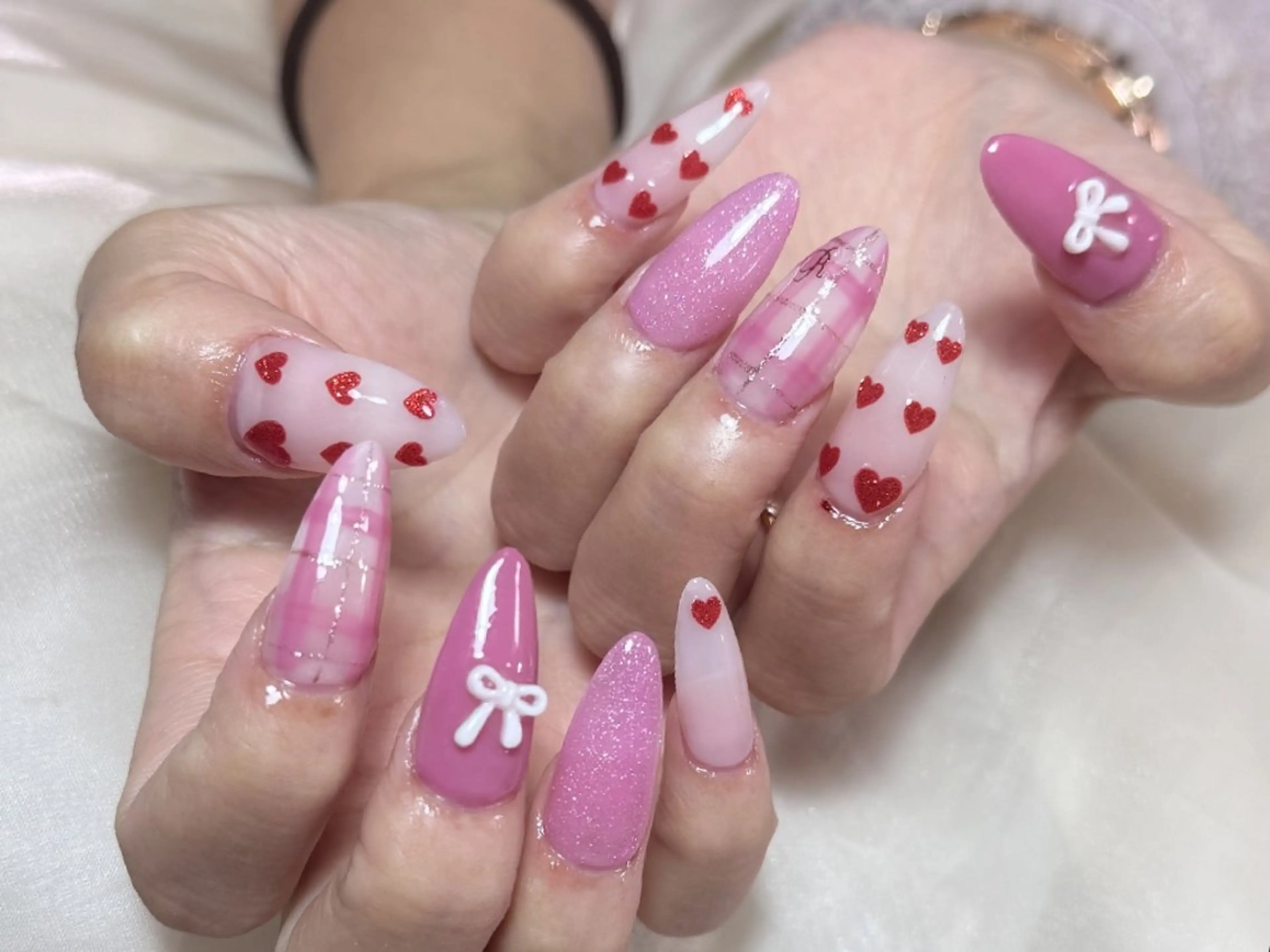 ネイル ハンドネイル 💜MIYA nail鶴見店のネイルデザイン