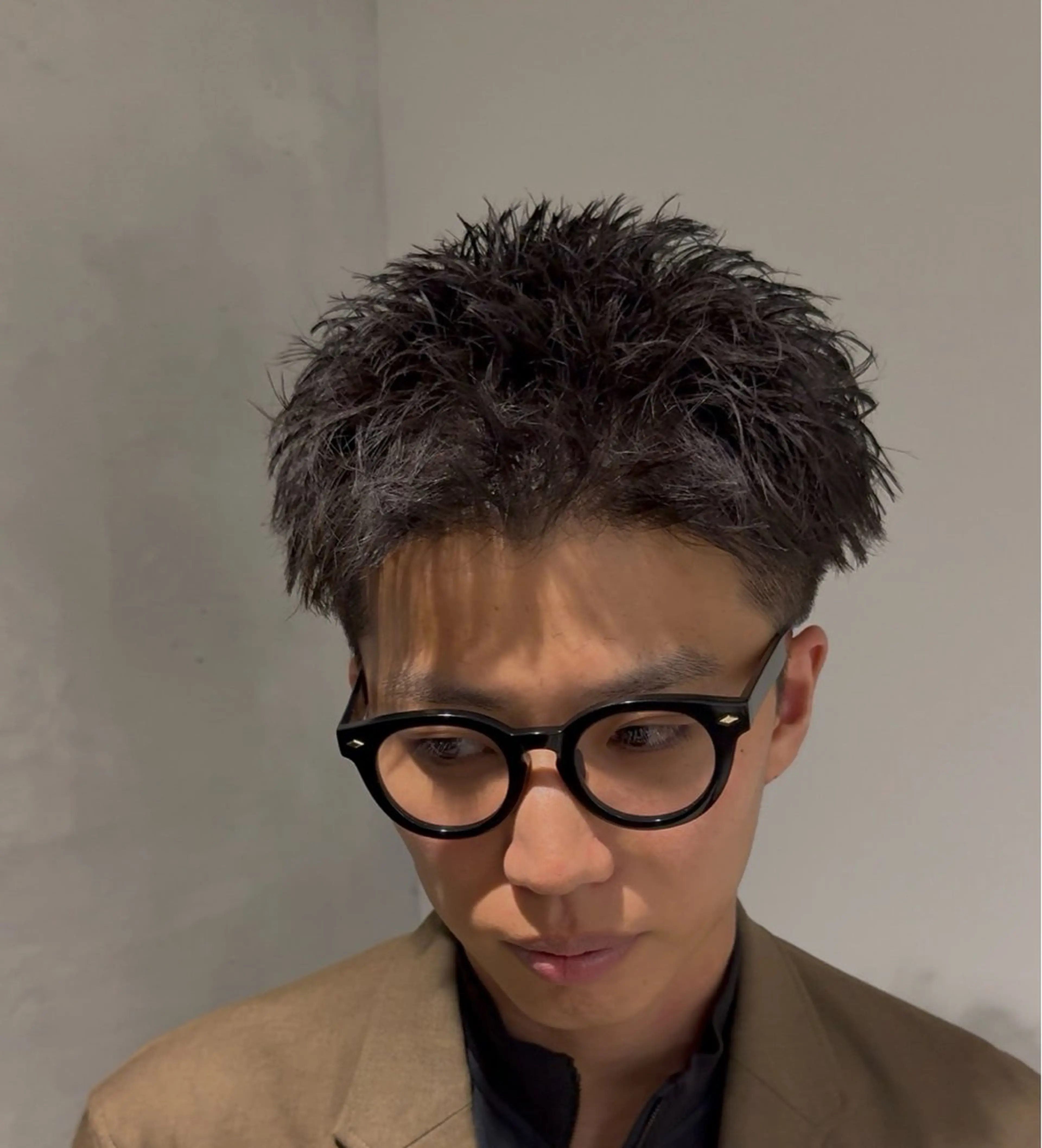 パーマ メンズ 岡田/メンズ特化/パ ーマ&ショートのプロのヘアスタイル