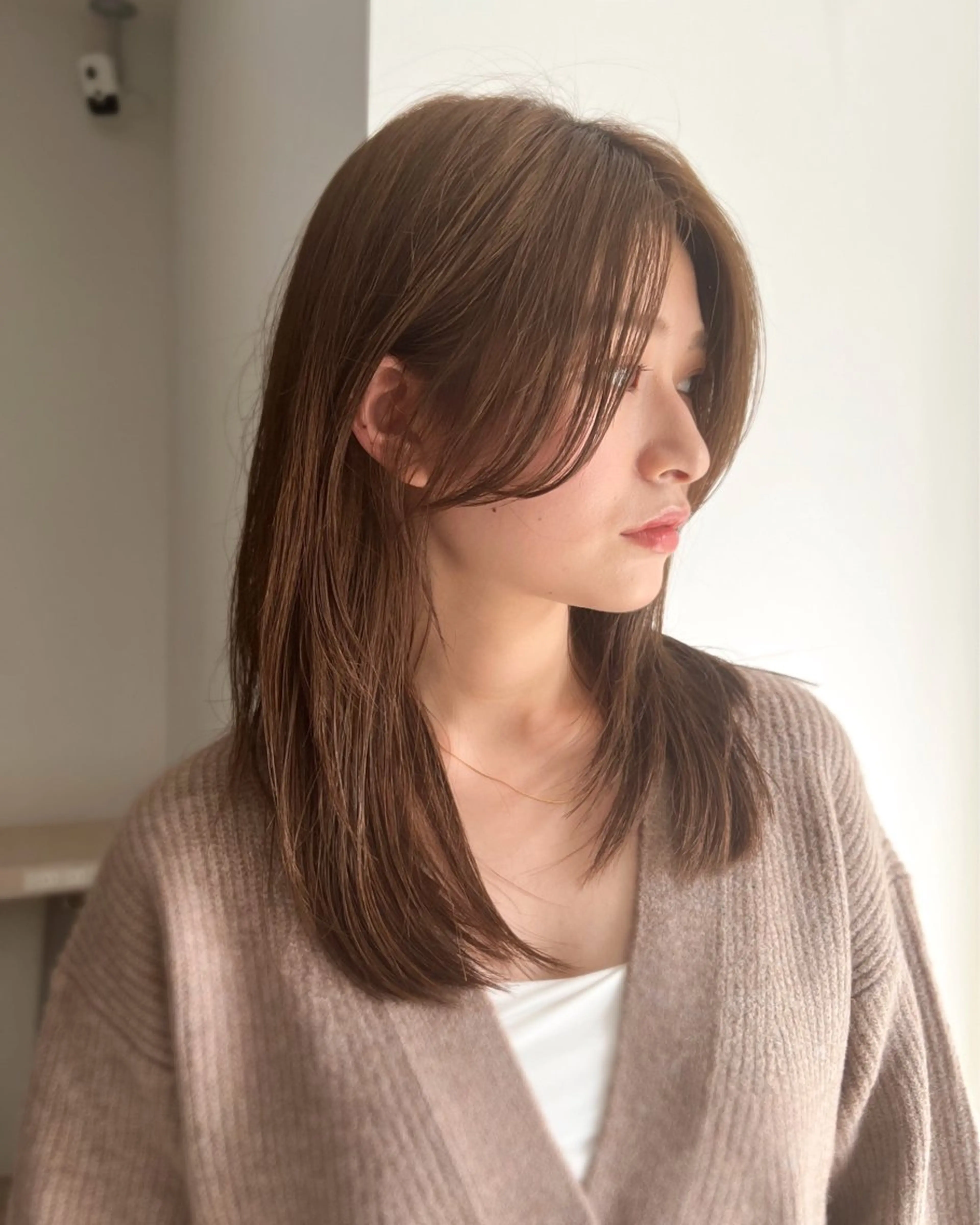 ミディアム ヘッドスパ/縮毛矯正 /横山陸人のヘアスタイル