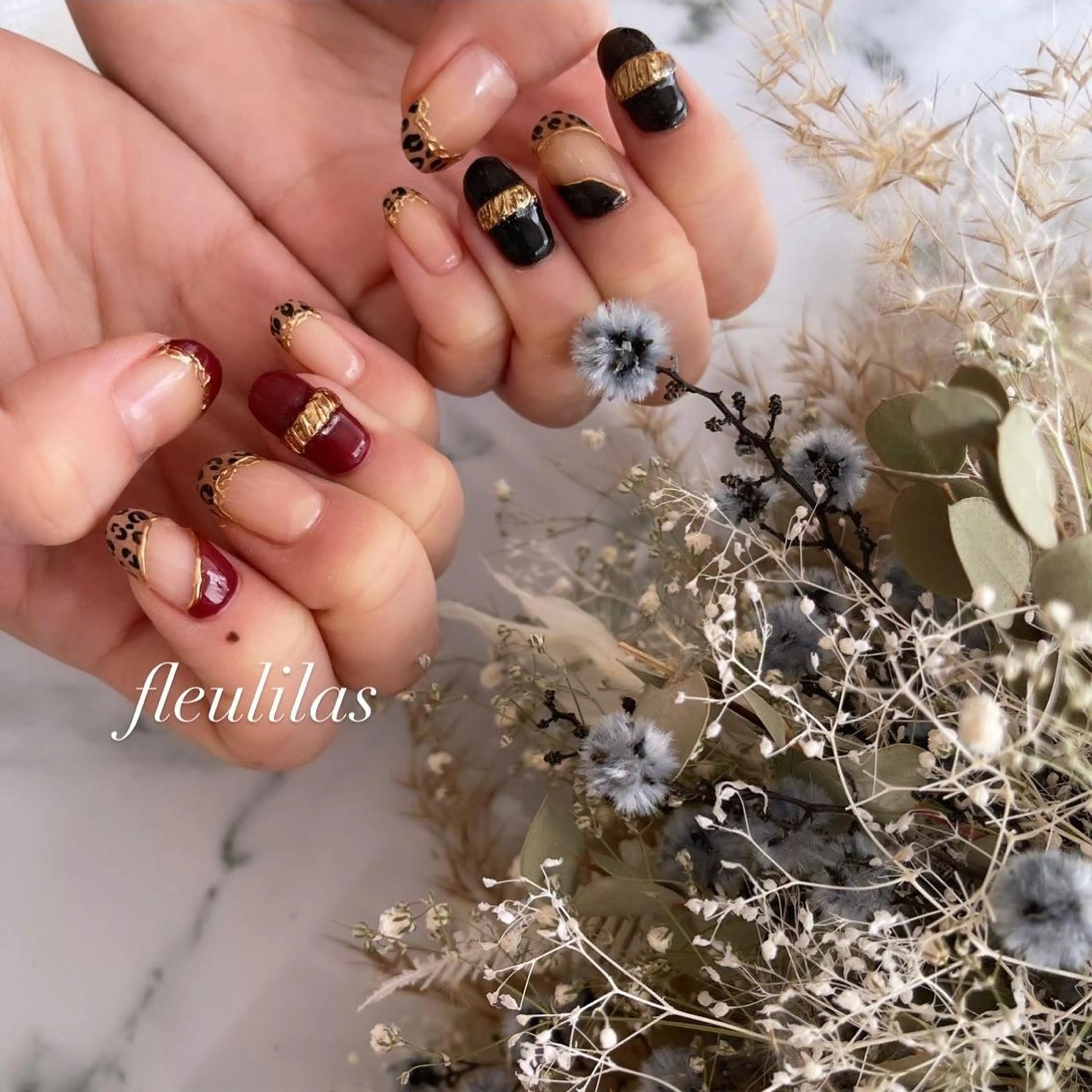 ネイル フレンチネイル fleulilas 松葉のその他イメージ