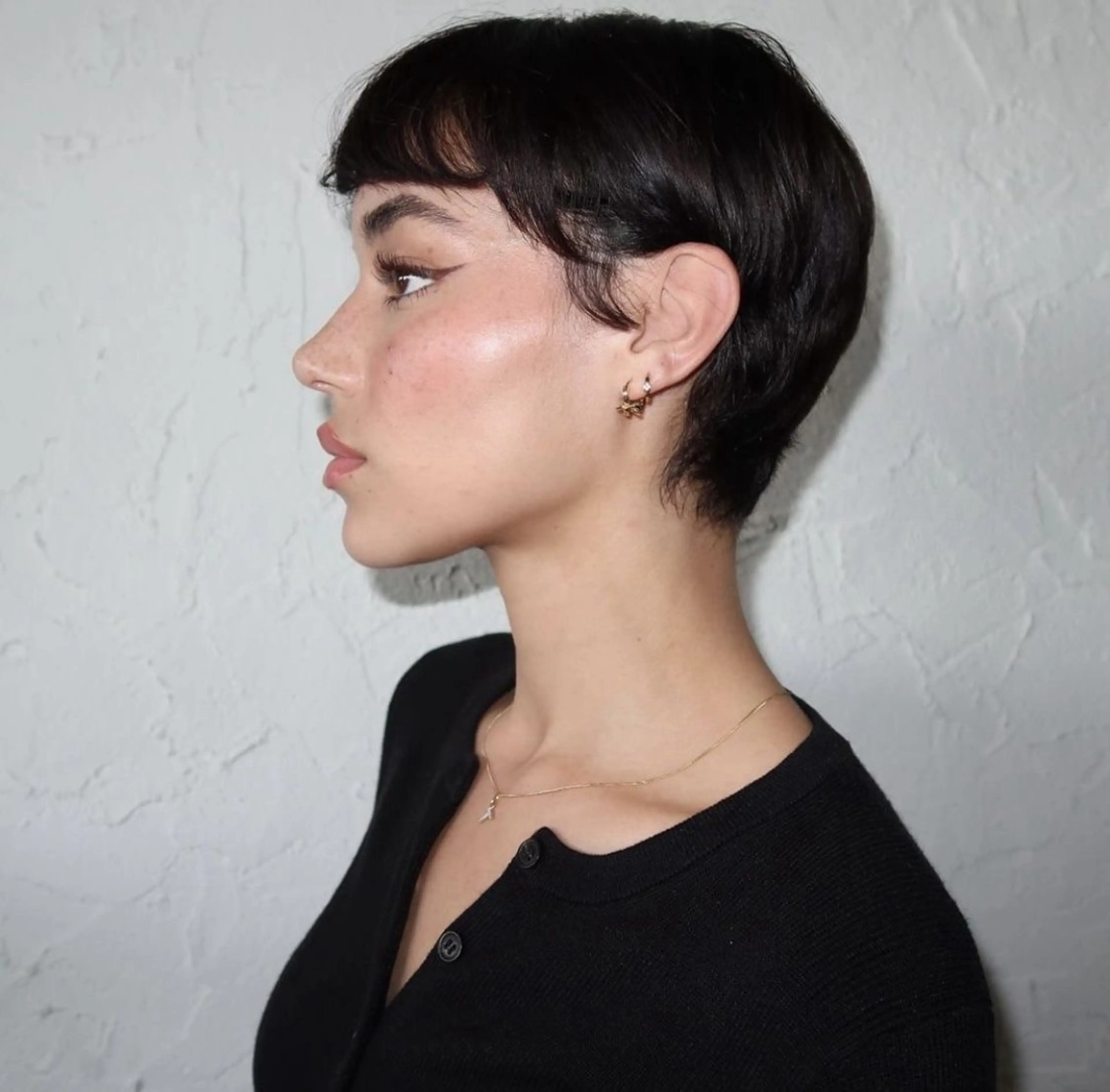 ショート 似合わせカット ショートヘア 捺葵 @72tomi__のヘアスタイル