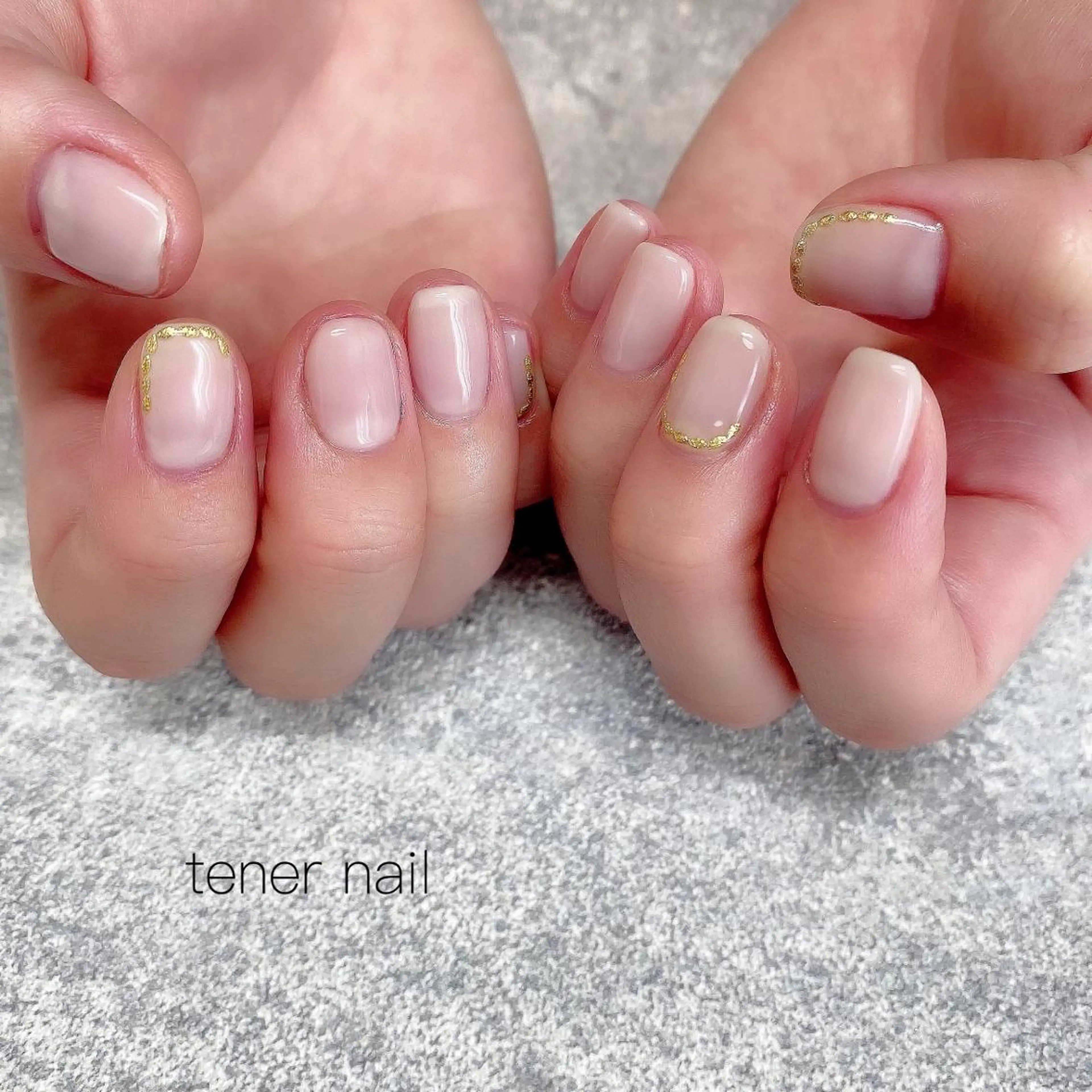 ネイル ホワイト テネルネイル tener nailのネイルデザイン