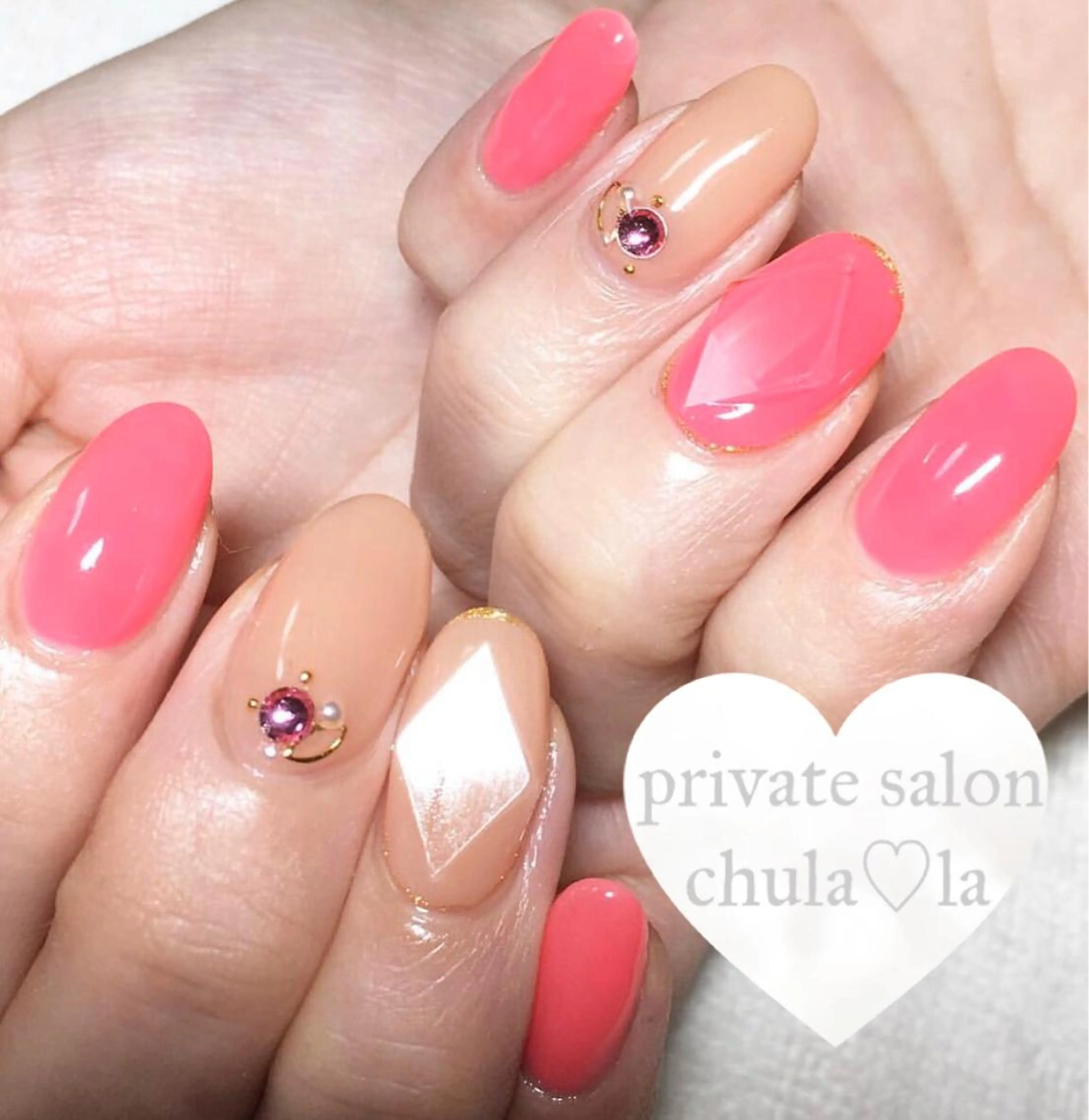 ネイル Chula♡la 豊見城市高安のネイルデザイン
