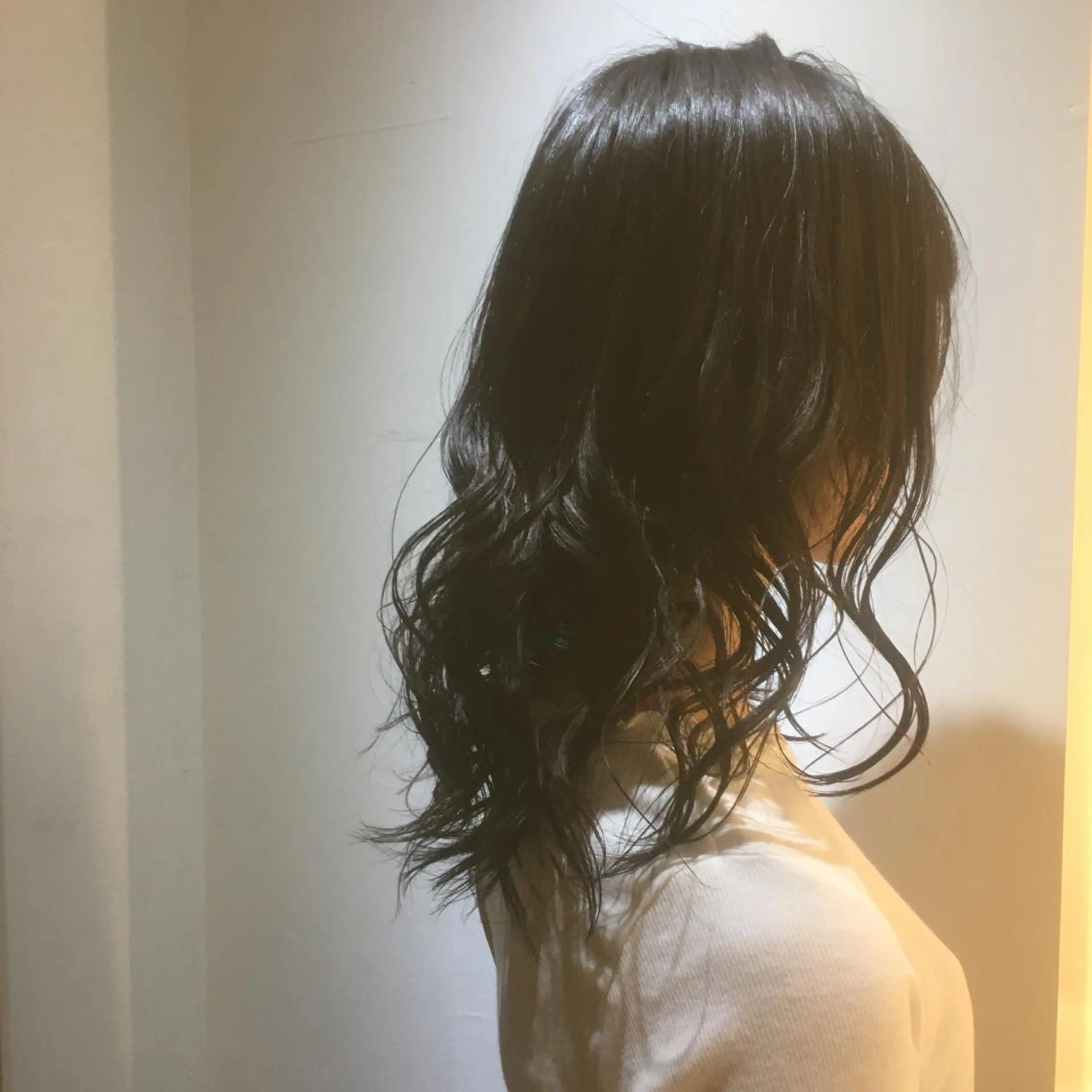 ロング カラー カット ヘアカラー トリートメント しのはら まどかのヘアスタイル